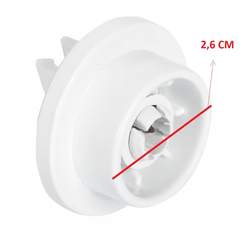 Hotpoint-Ariston DWF30S1 Bulaşık Makinesi Sepet Tekerleği Teker 4 Adet