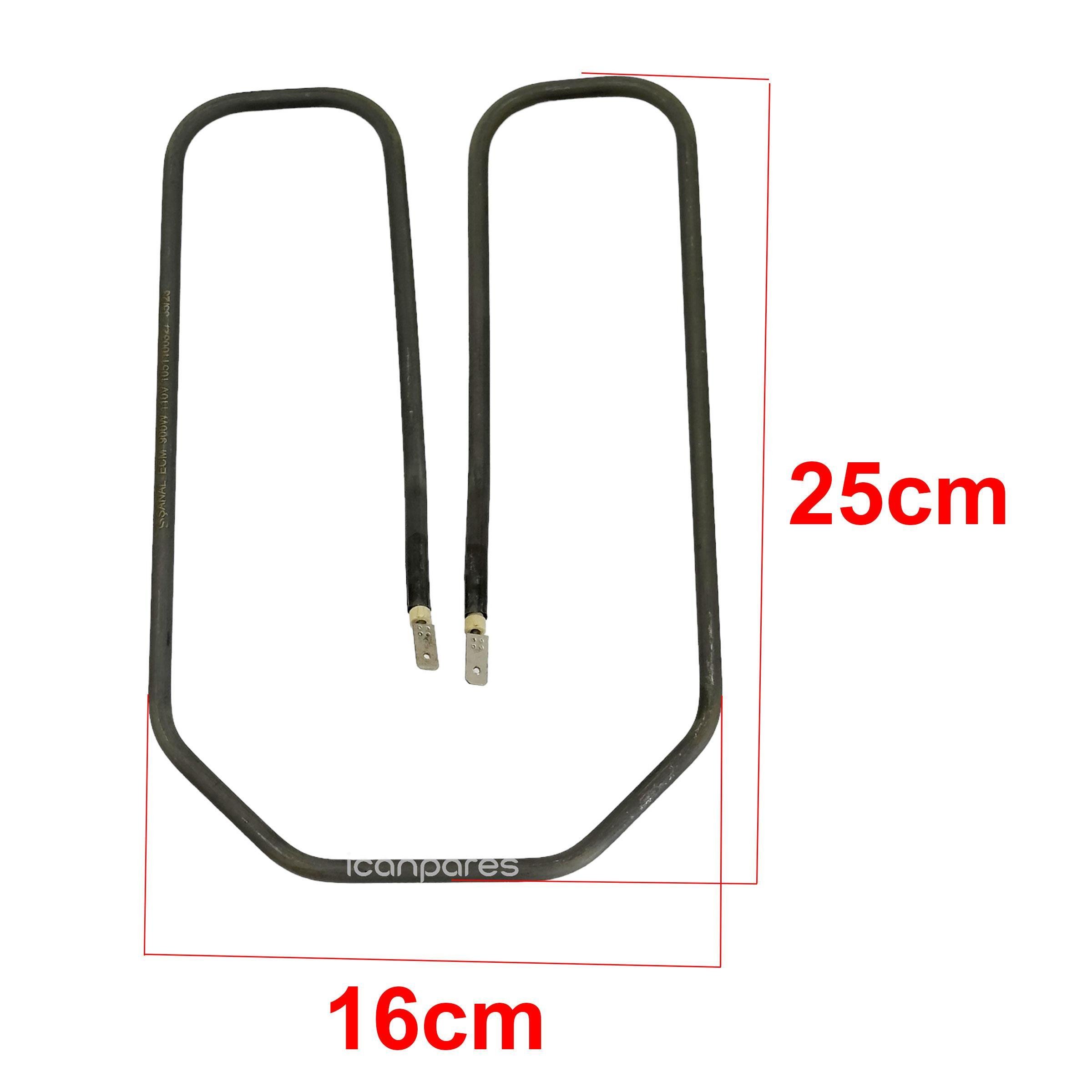 Karaca Uyumlu Tost Makinesi Rezistansı  -  25*16cm 110V 900W - Bir Çok Marka İle Uyumlu