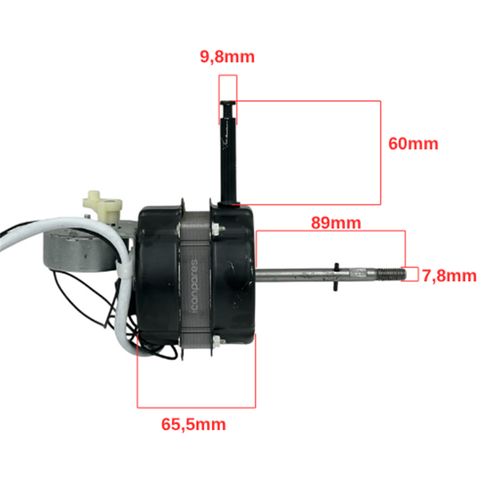 Alf Uyumlu SSIV/102 Vantilatör Motoru 50 Watt – Senkron Kumandalı