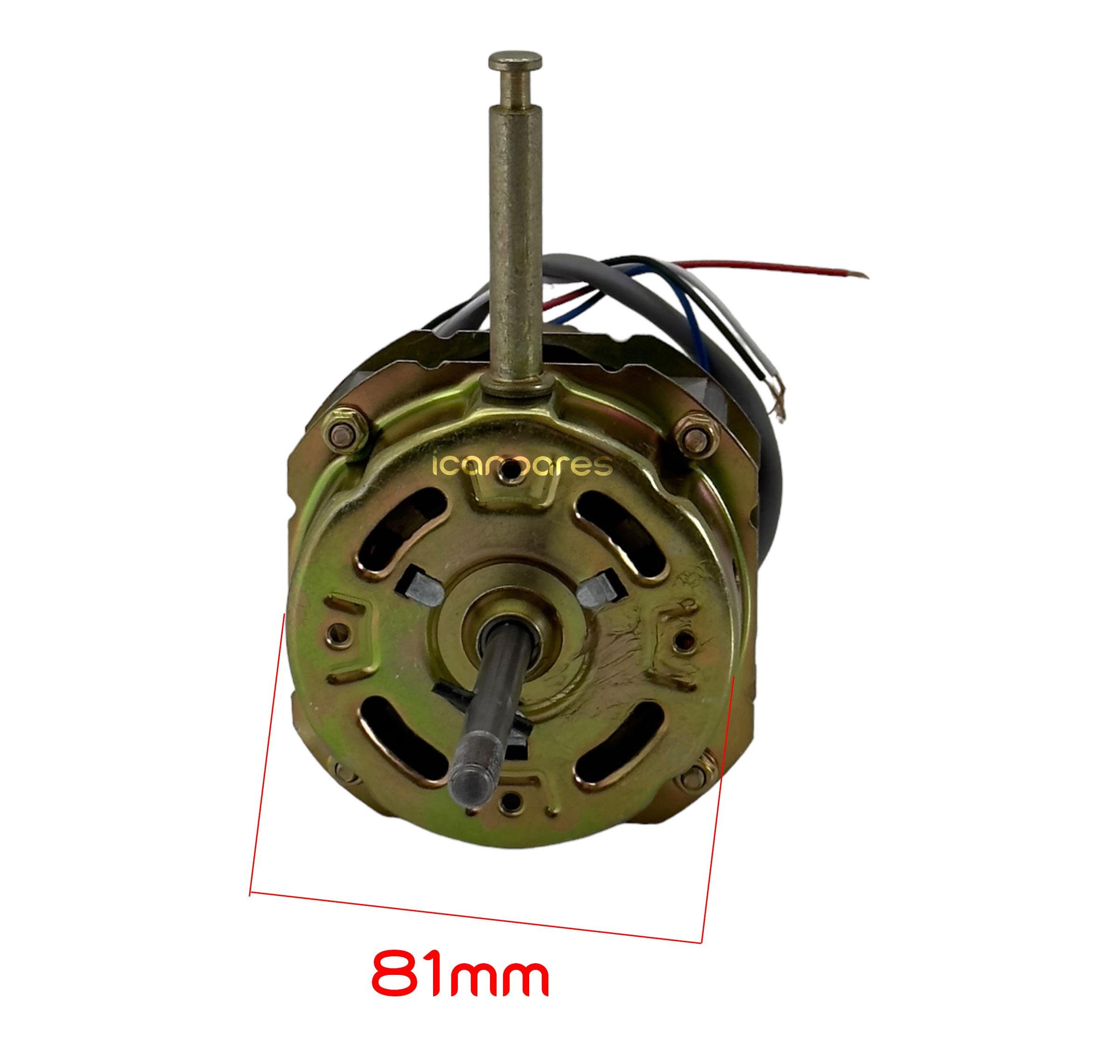 Bir Çok Marka İle Uyumlu 60W / Vidalı Mili 8mm - Dişli / YS-55 / Bakır Sargılı Vantilatör Motoru