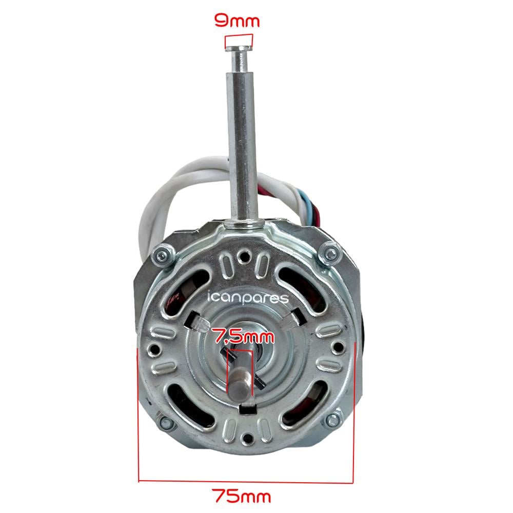 Raks Uyumlu Mili 10mm - Dişli Vantilatör Motoru