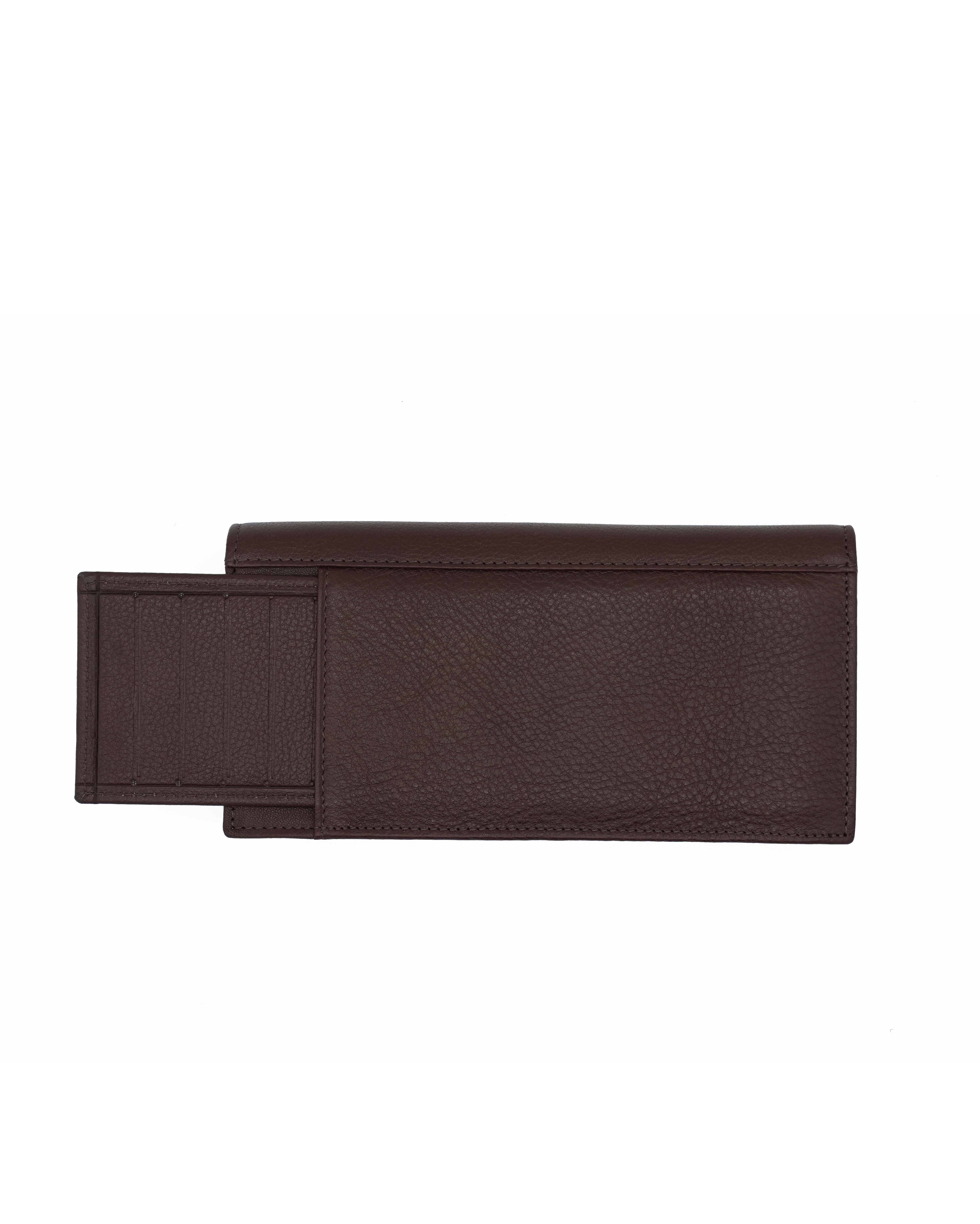 Deri cüzdan kartlık kahverengi 02CZ