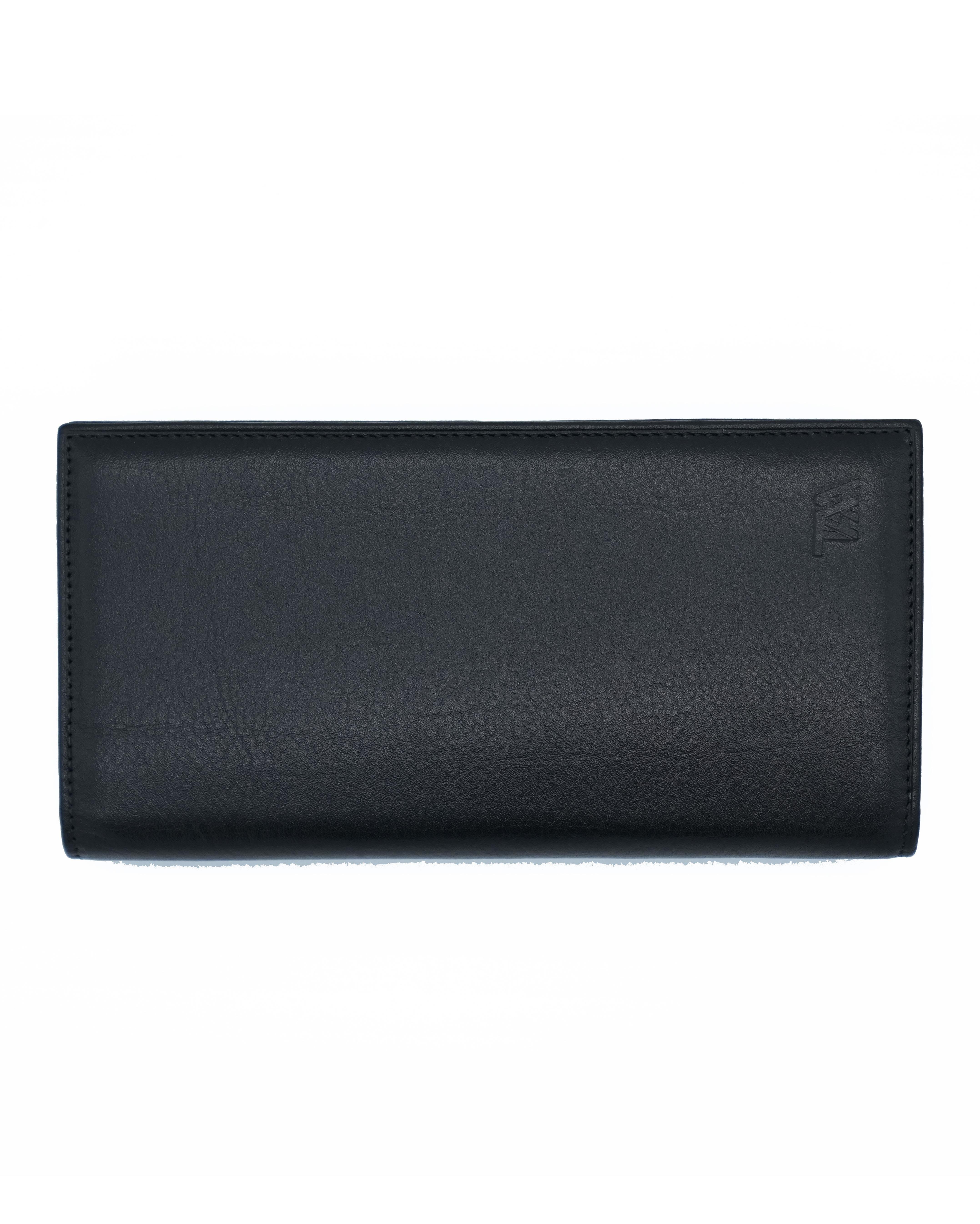 Deri cüzdan kartlık siyah 01CZ