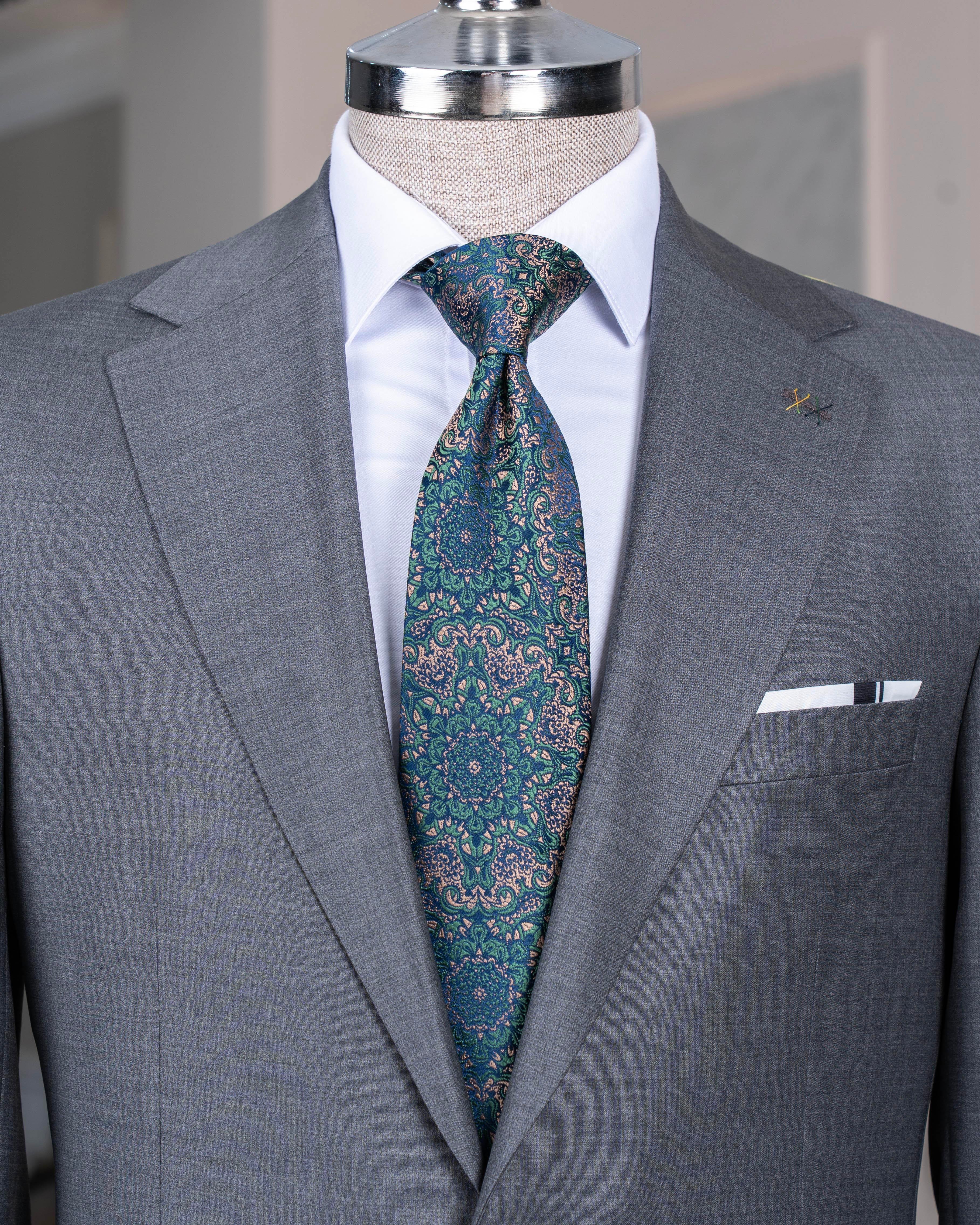 İtalyan stil ceket pantolon takım elbise %88 yünlü antrasit T14164