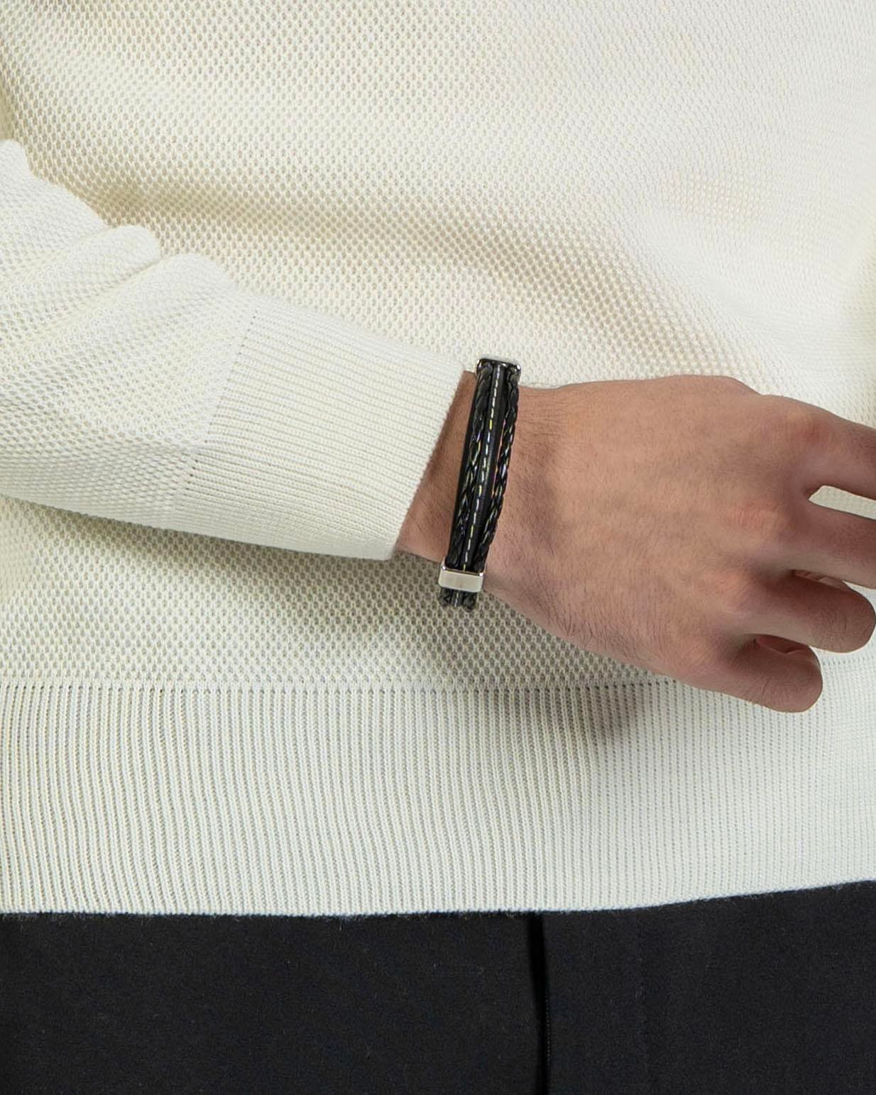 İtalyan stil slim fit erkek bisiklet yaka triko kazak ekru T13131