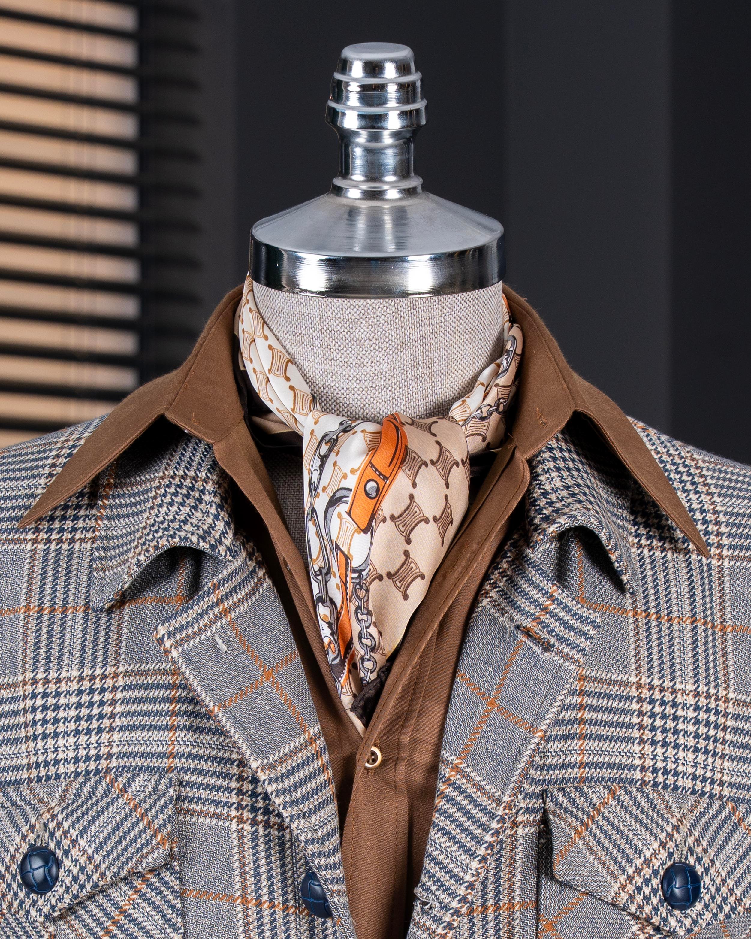 Italyan stil slim fit erkek ekose mevsimlik mont lacivert T9905