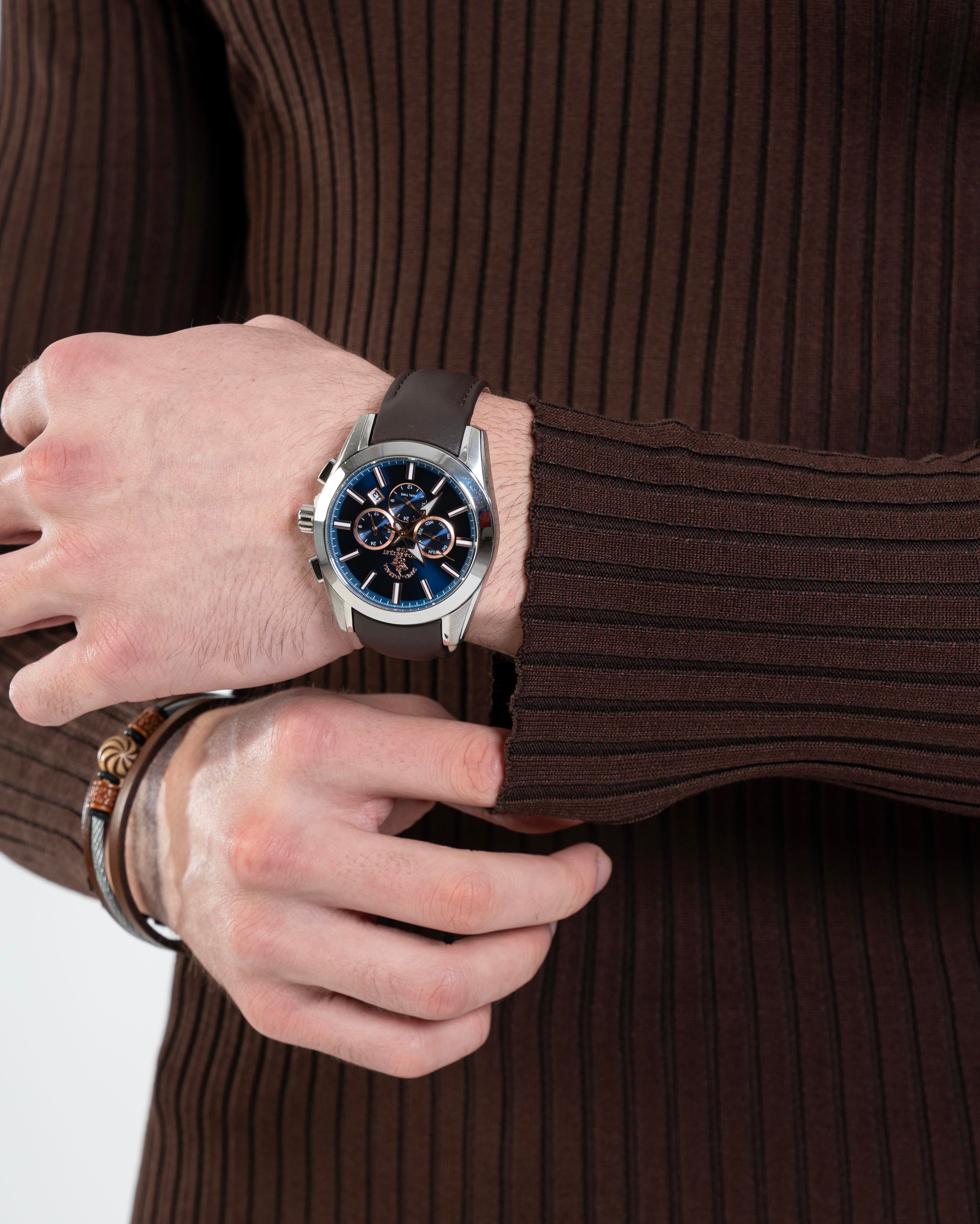 İtalyan stil slim fit fitilli boğazlı triko erkek kazak kiremit T10616