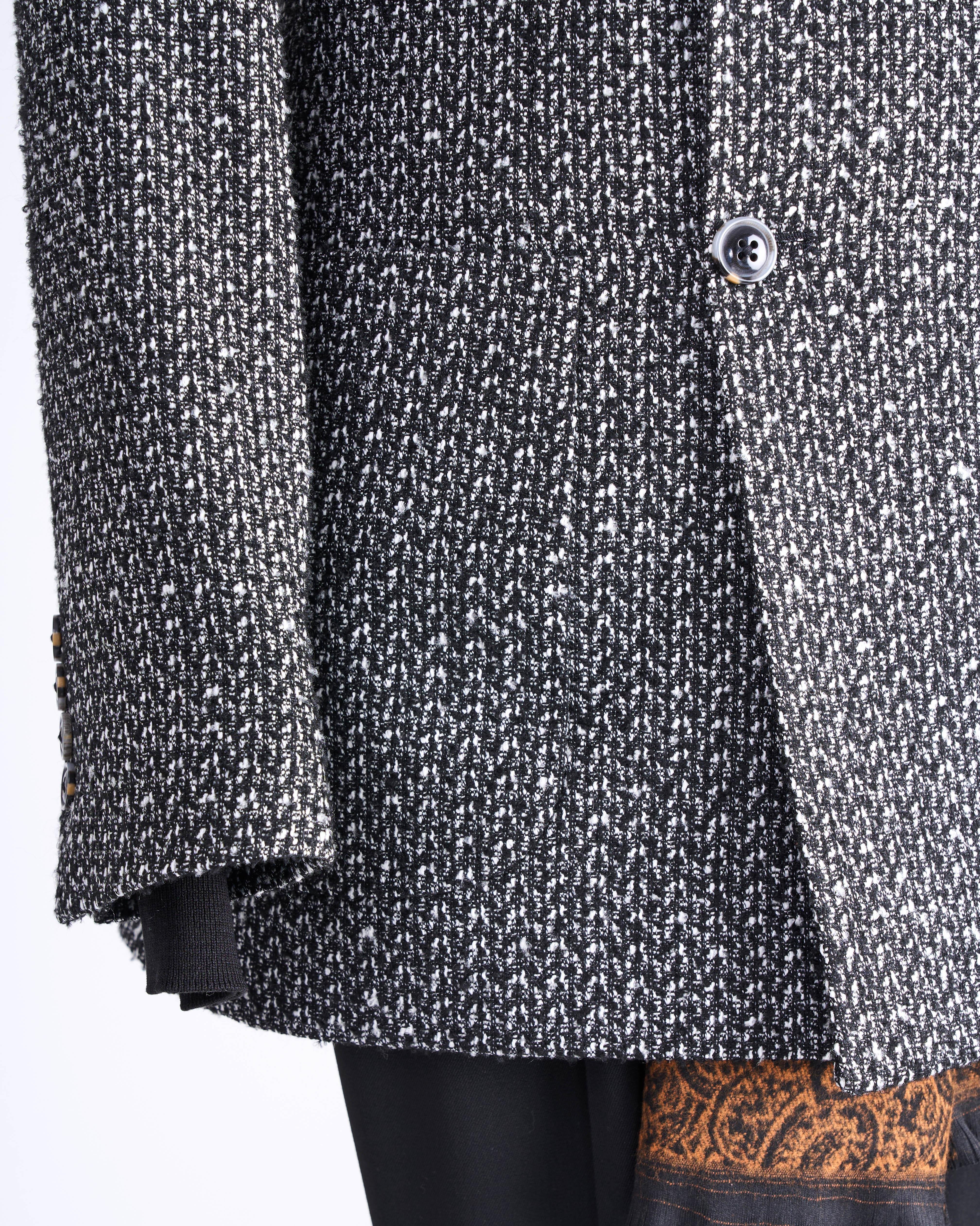 İtalyan stil slim fit kruvaze erkek tek ceket siyah T13431