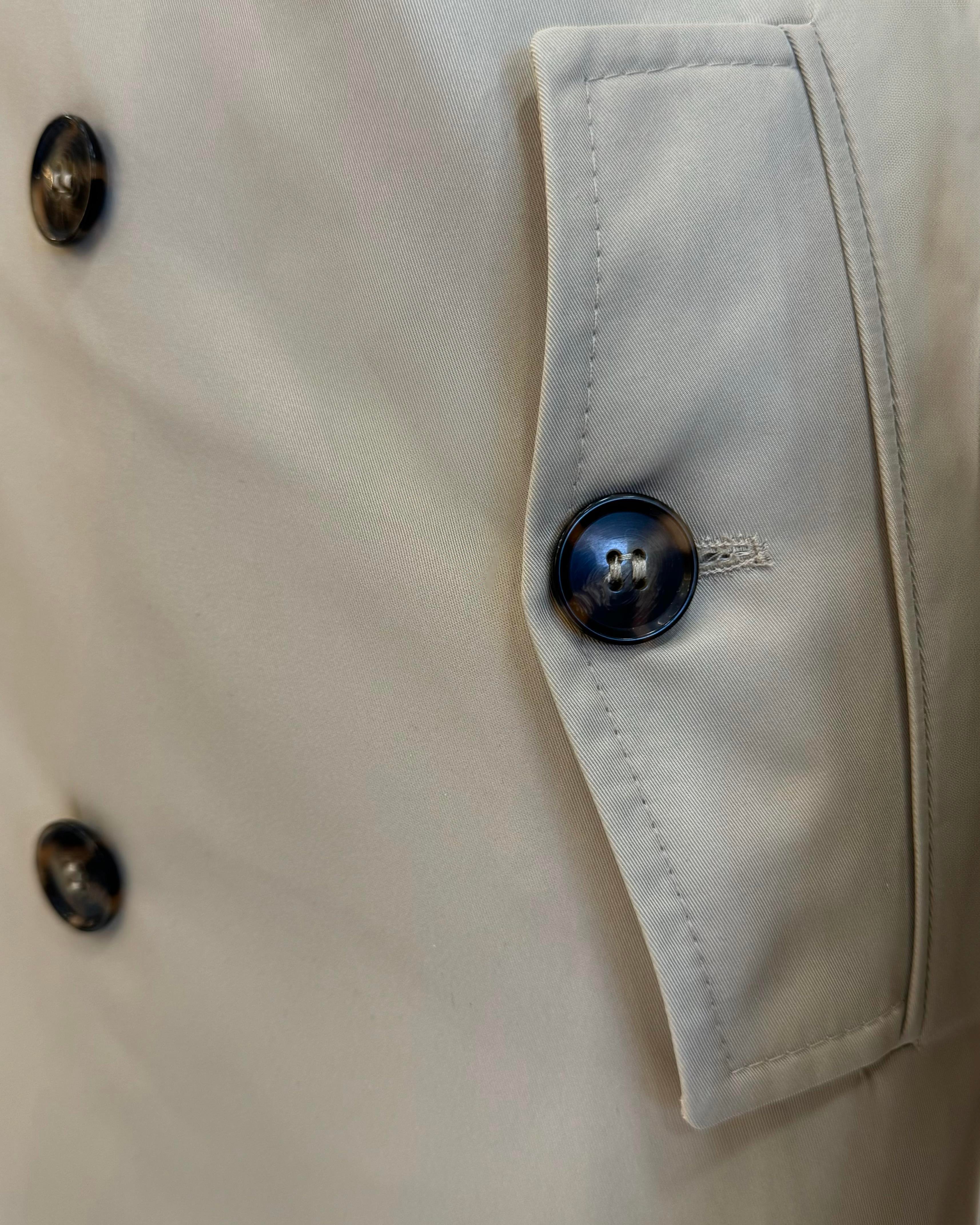 İtalyan stil slim fit mevsimlik erkek trençkot mont bej T11871