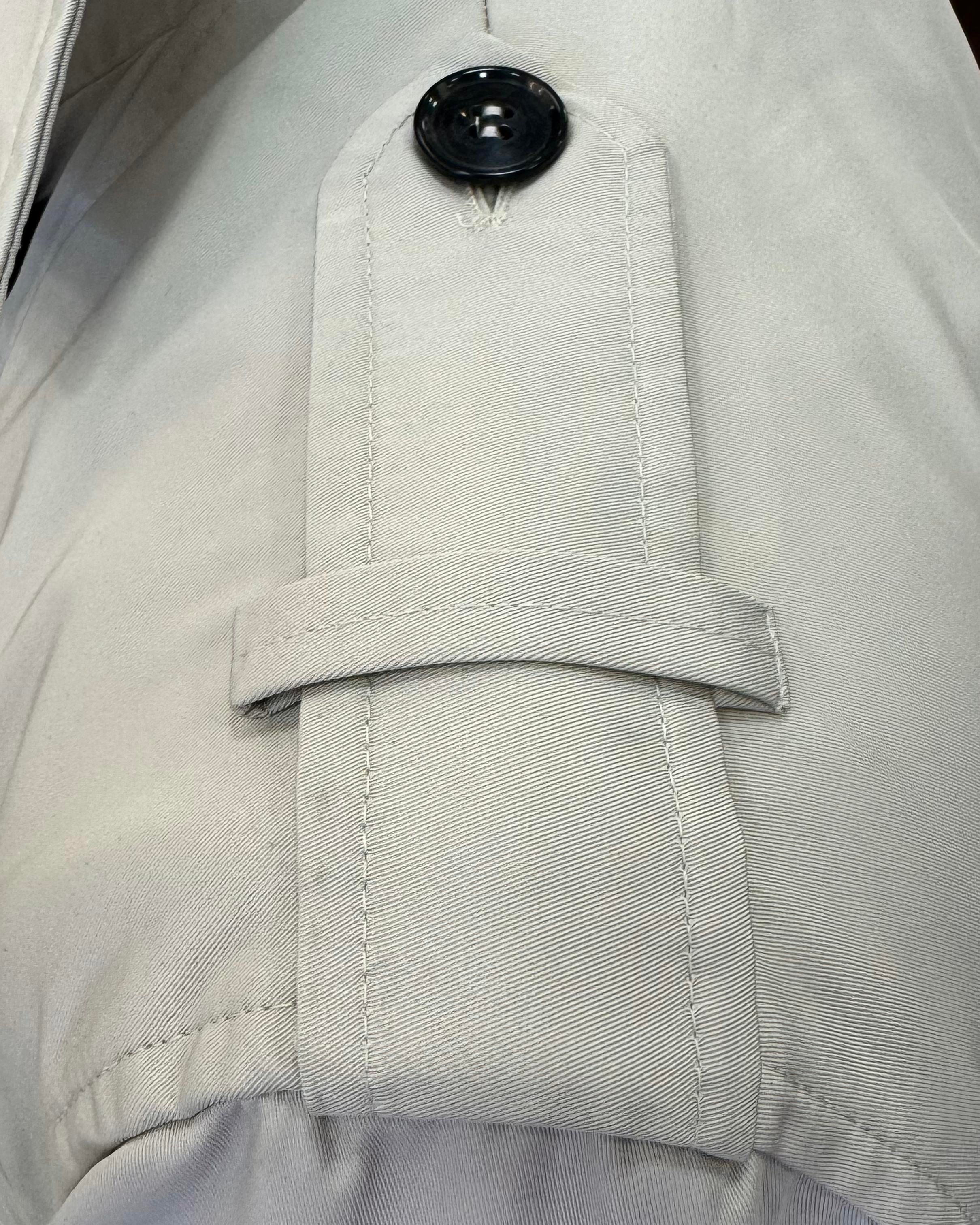 İtalyan stil slim fit mevsimlik erkek trençkot mont taş T11335