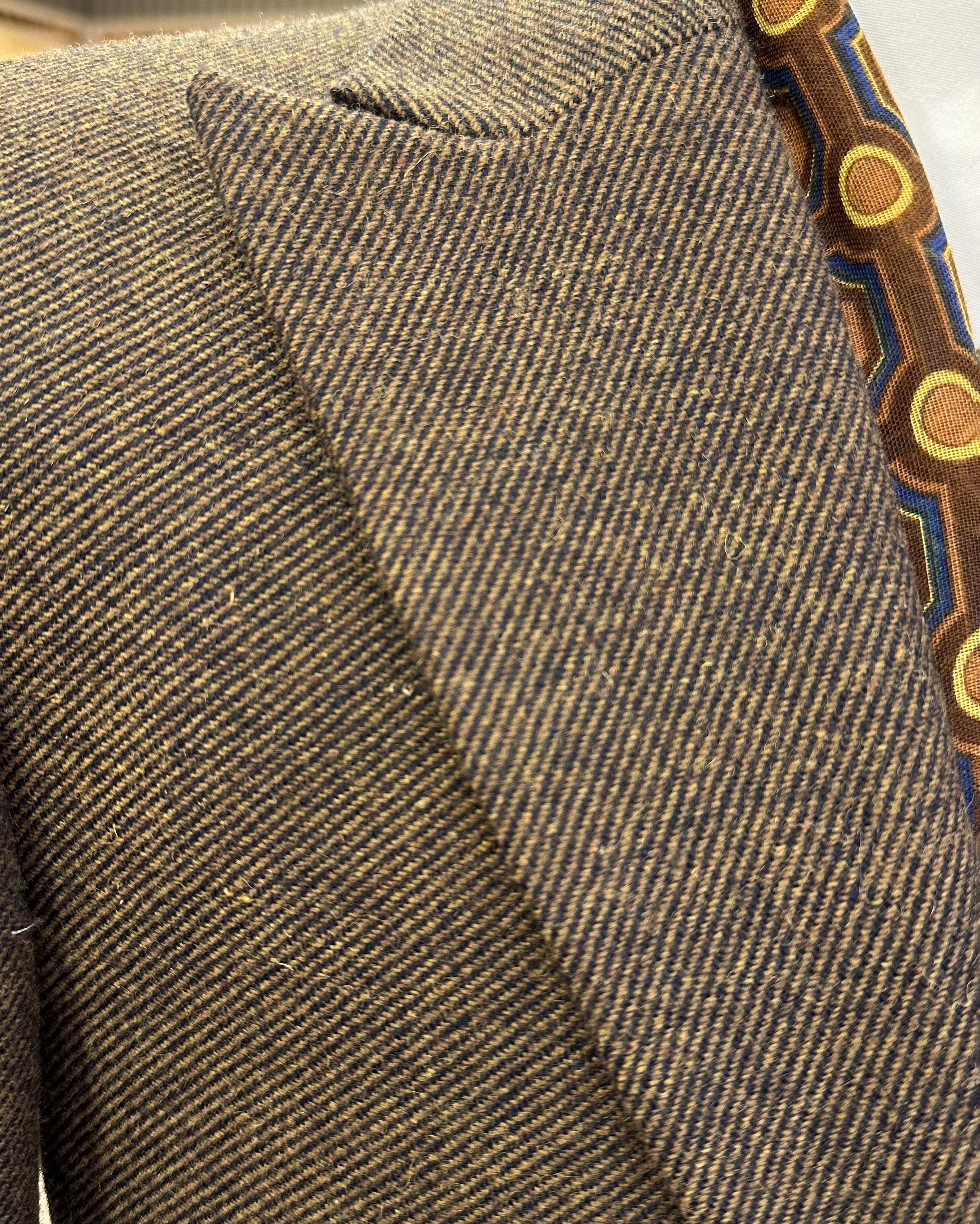 İtalyan stil slim fit sivri yaka yün karışımlı kaşe erkek kaban camel T11384