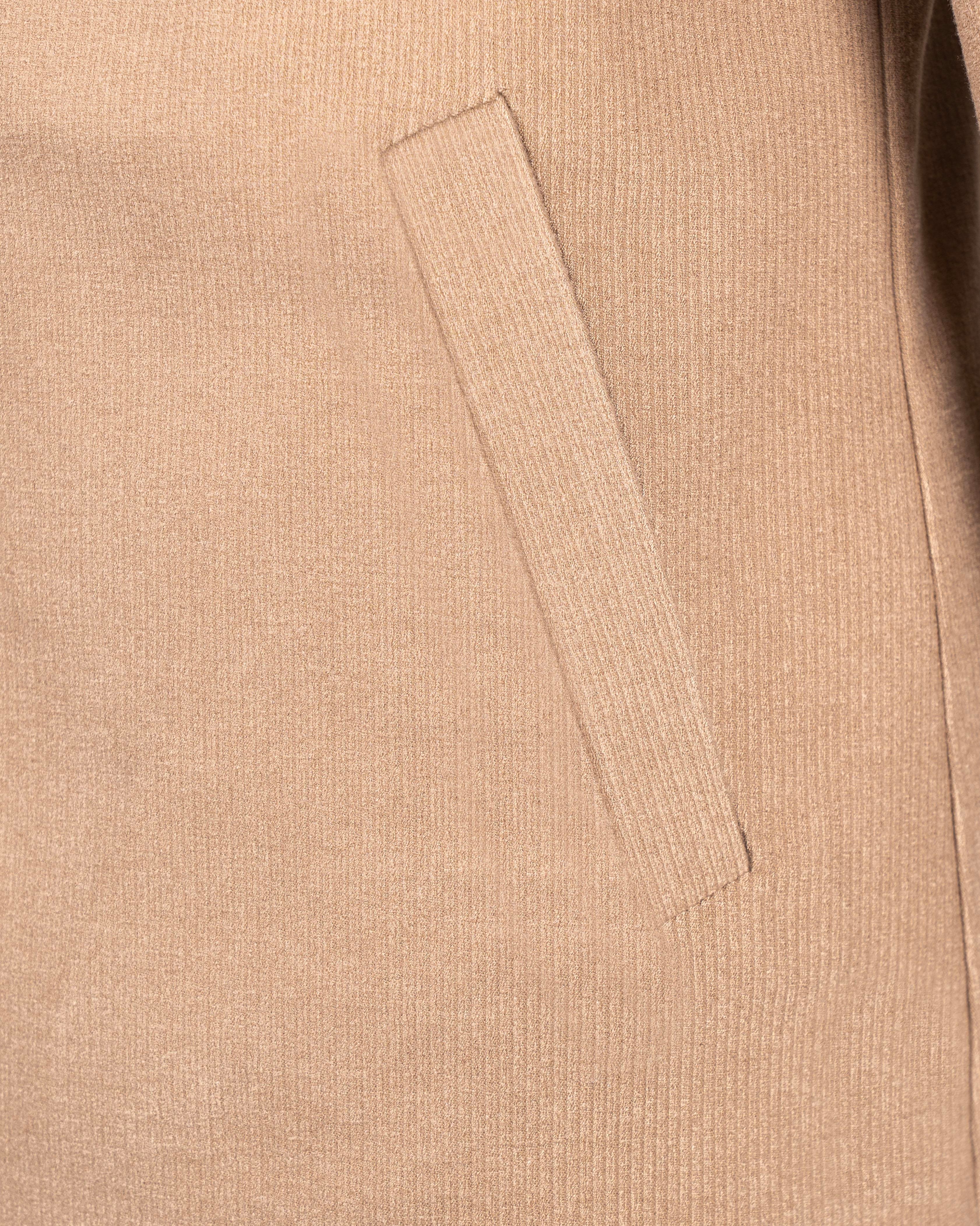 İtalyan stil slim fit spor tek ceket erkek camel T13379