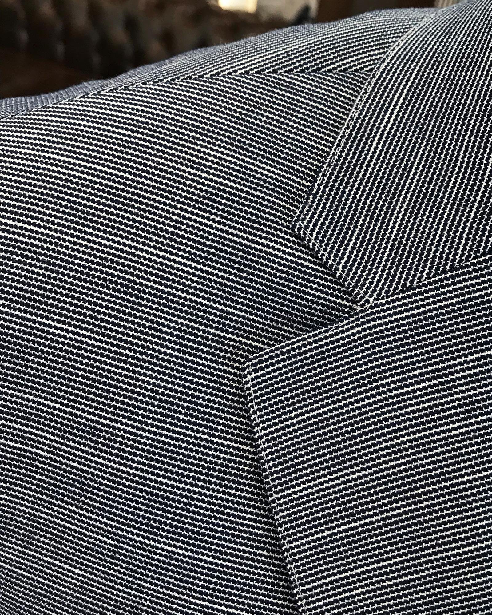 İtalyan stil slim fit yün karışımlı ceket yelek pantolon takım elbise lacivert T9360