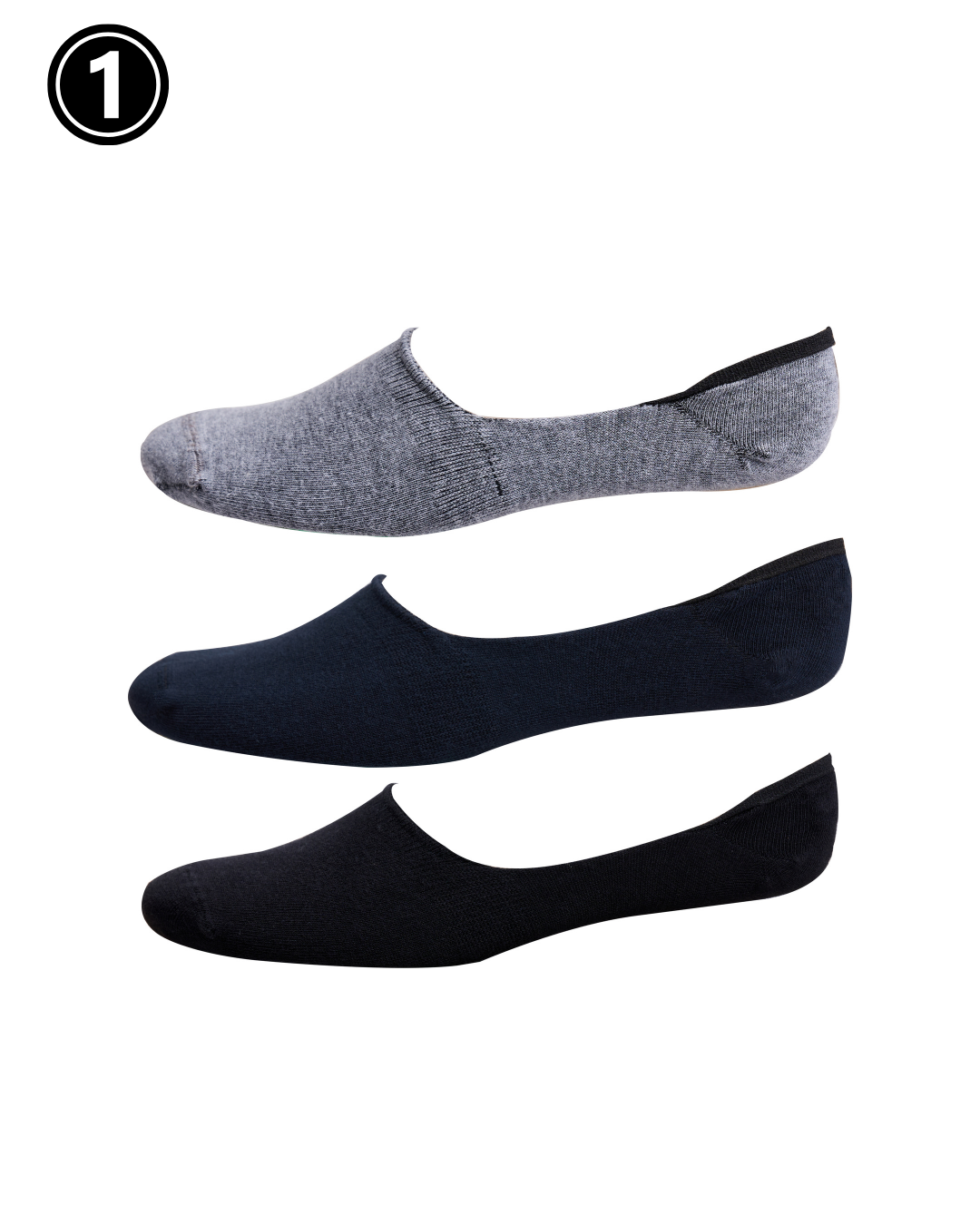 Standart beden 3lü çorap T10374