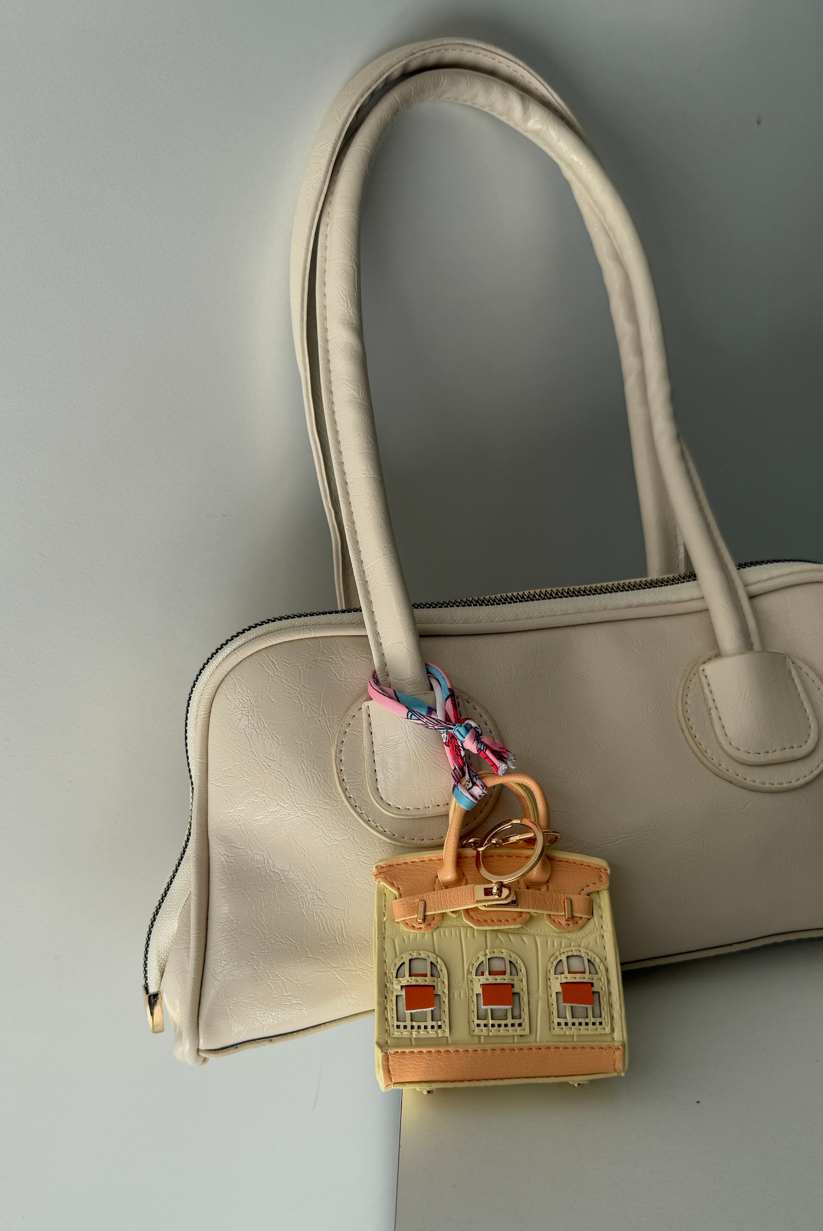 Çanta Aksesuar Charm SARI MİNİ ÇANTA FİGÜRÜ