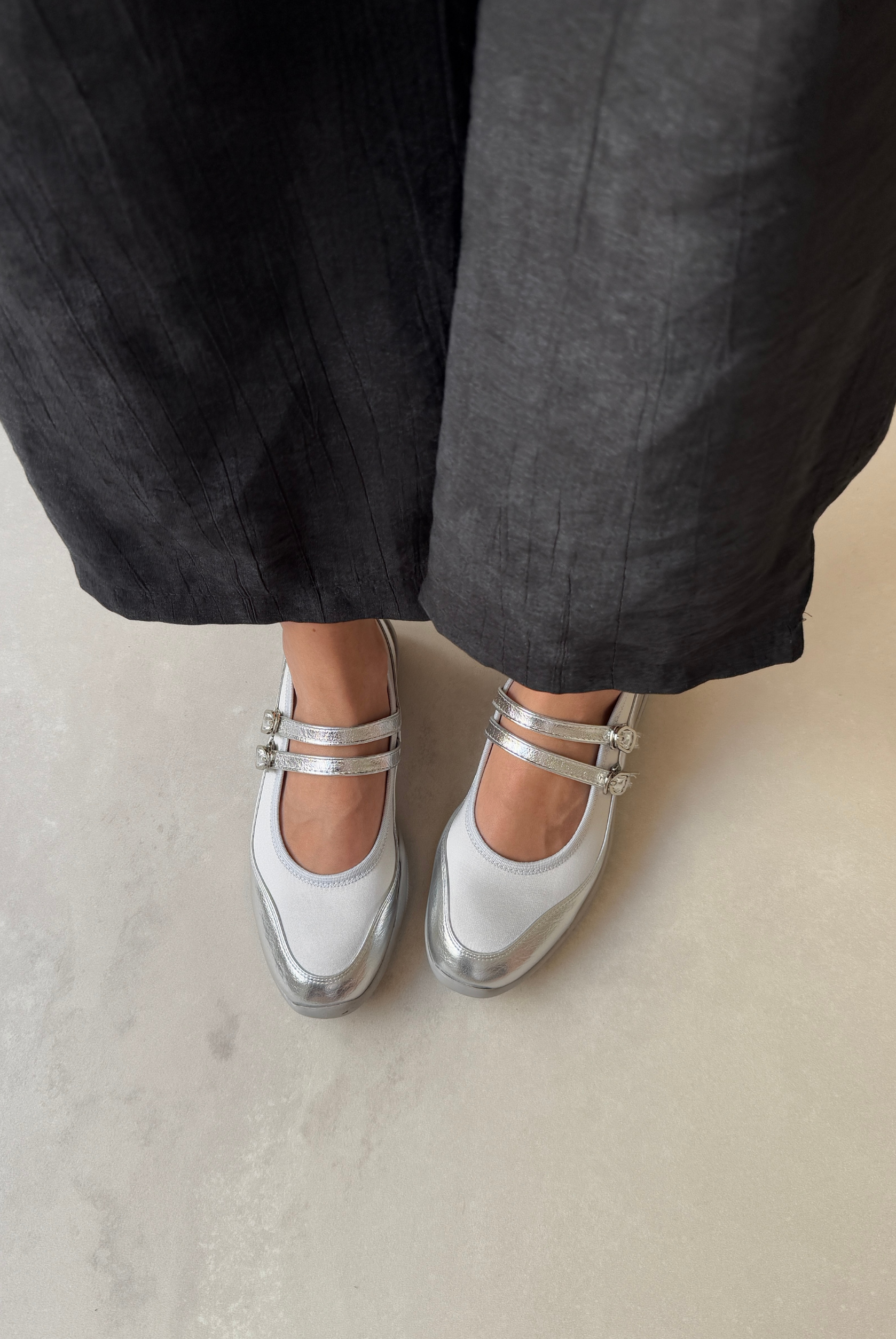 Kadın Atkılı Babet SİLVER