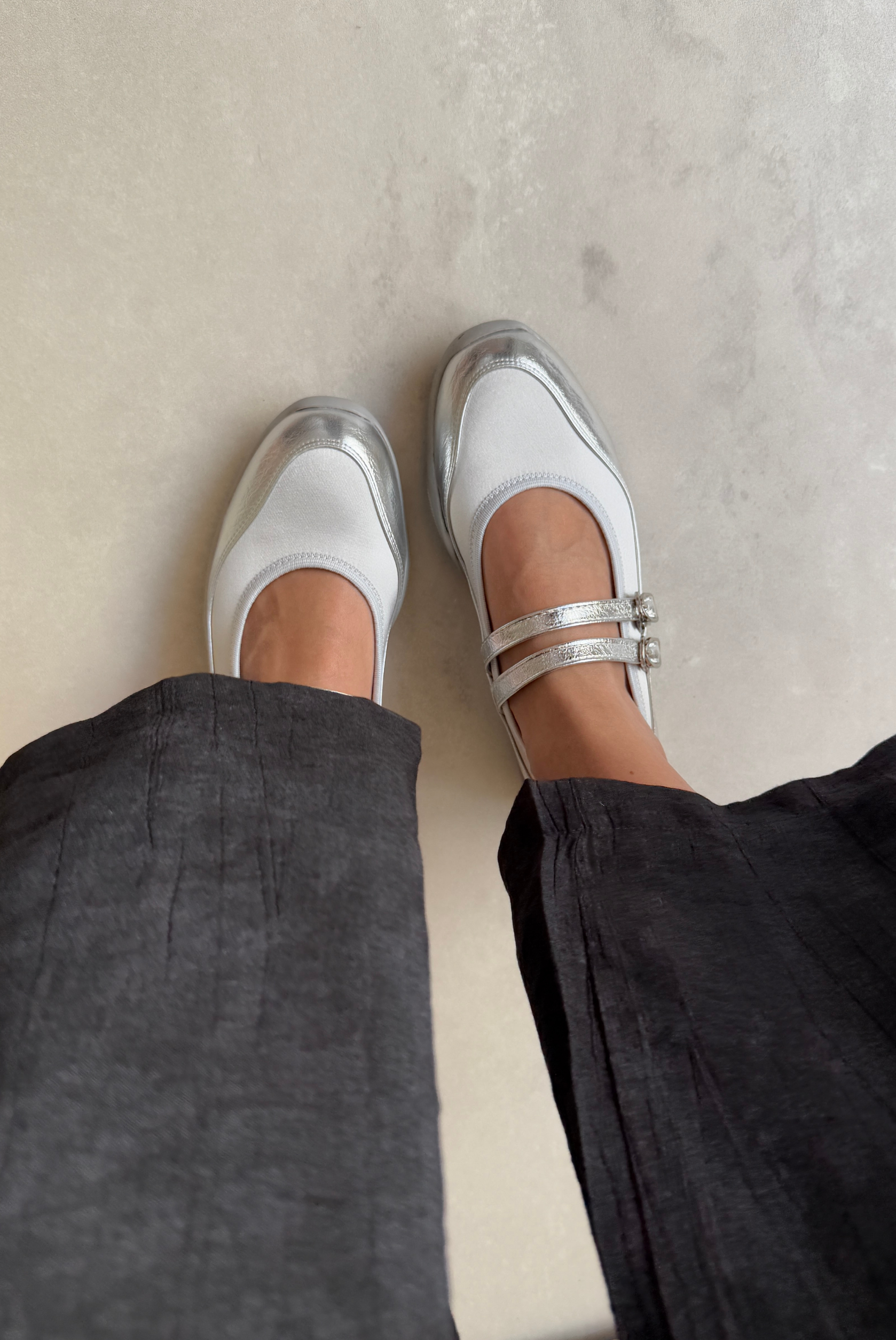 Kadın Atkılı Babet SİLVER