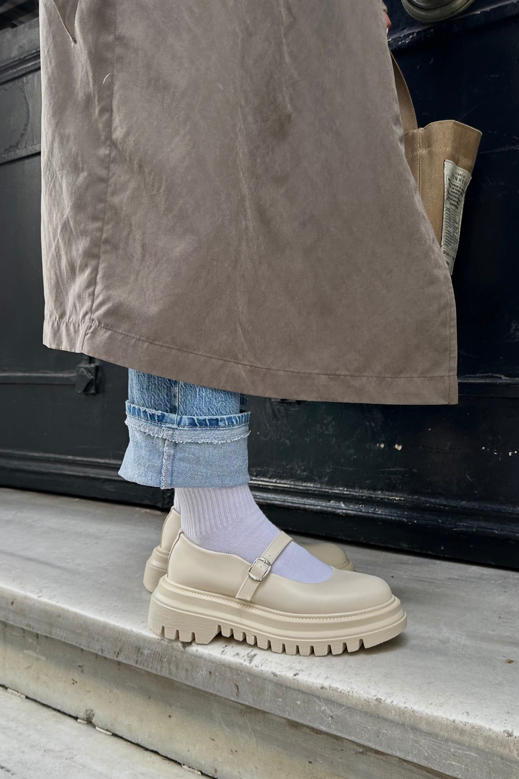 Kadın Babet Ayakkabı BEJ