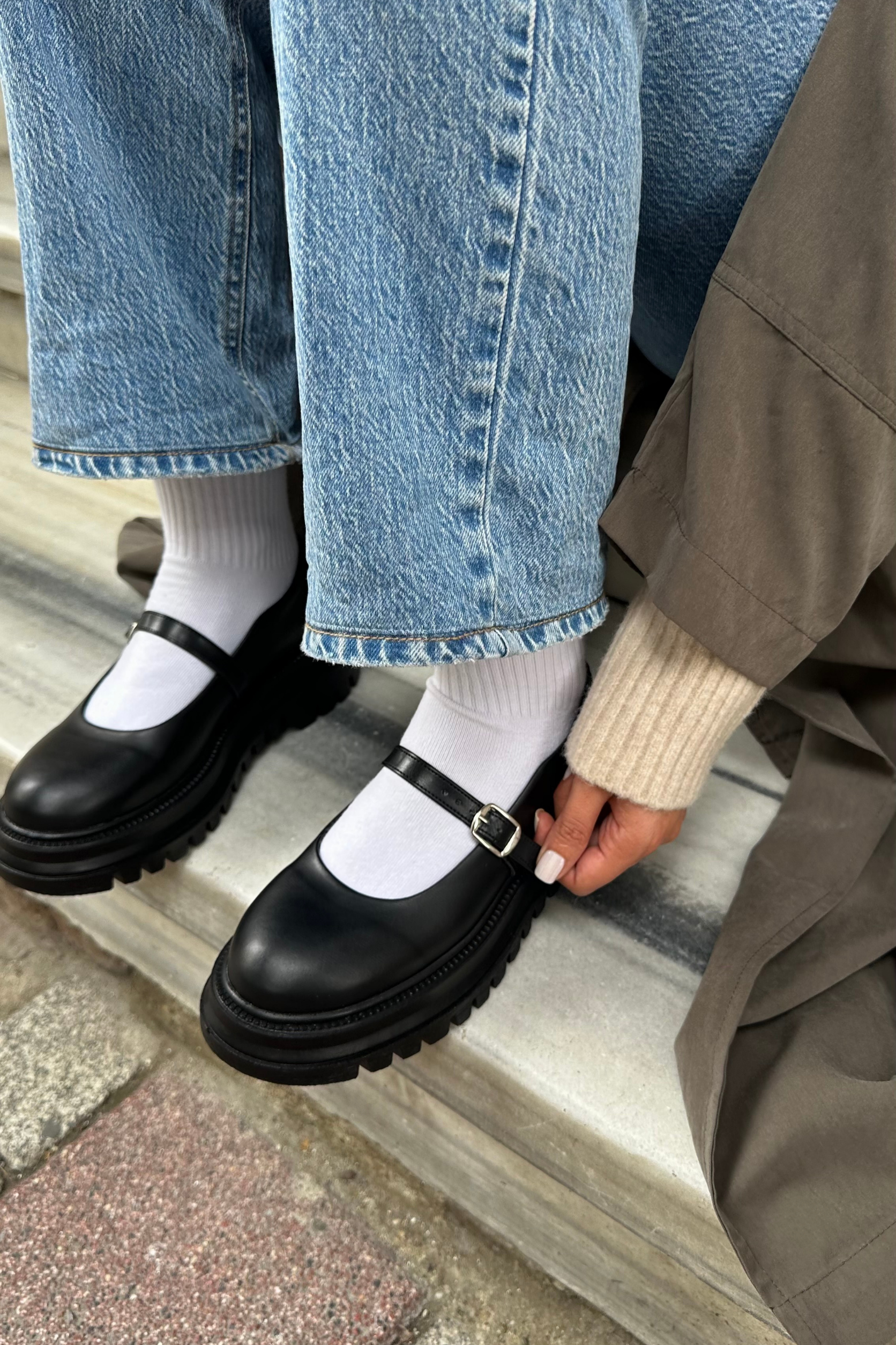 Kadın Babet Ayakkabı SİYAH