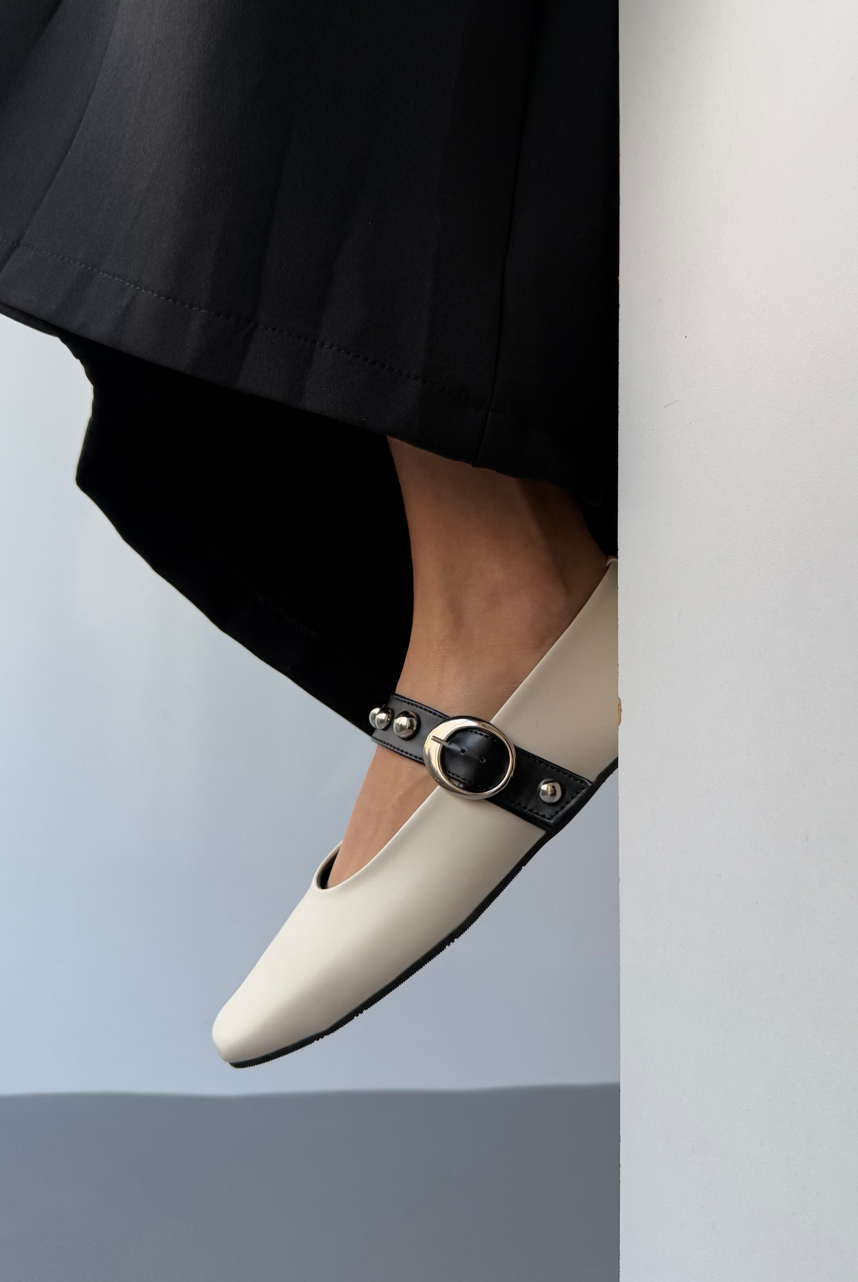 Kadın Babet BEJ SİYAH