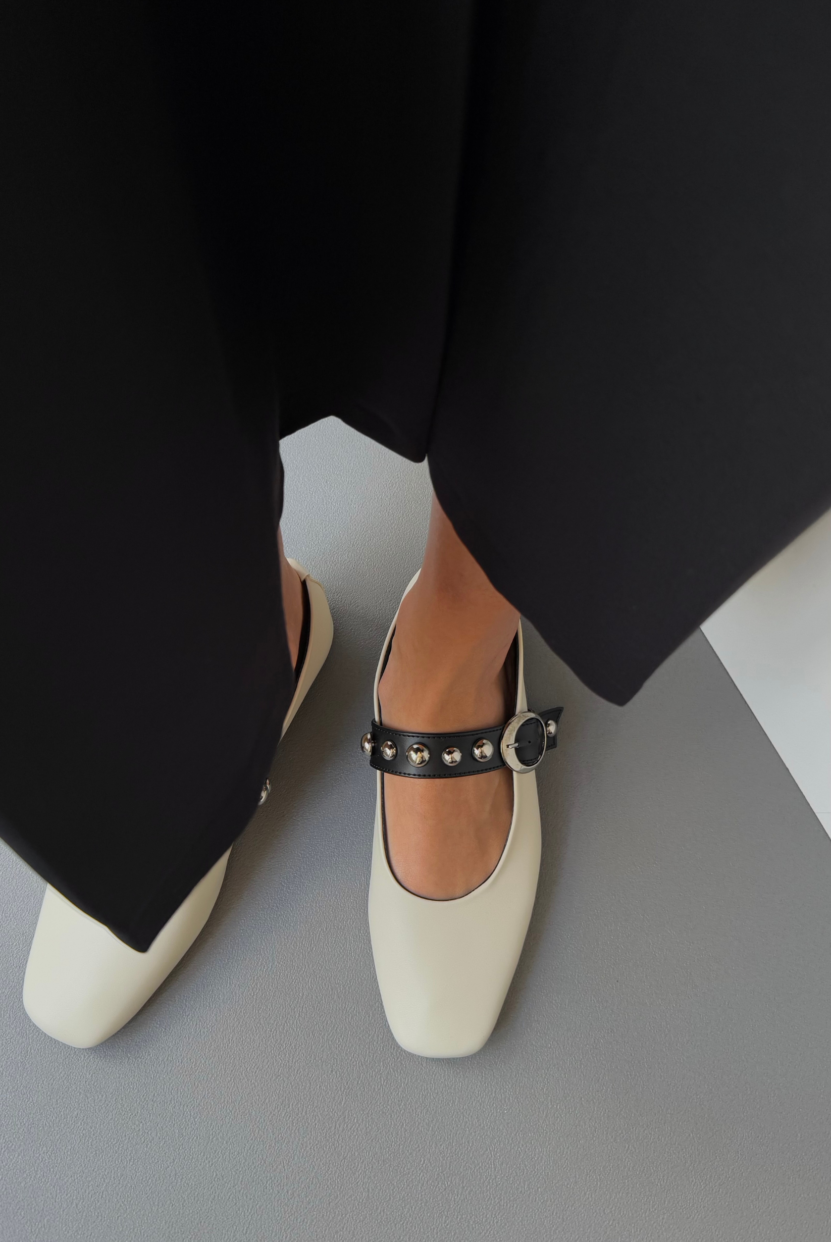 Kadın Babet BEJ SİYAH