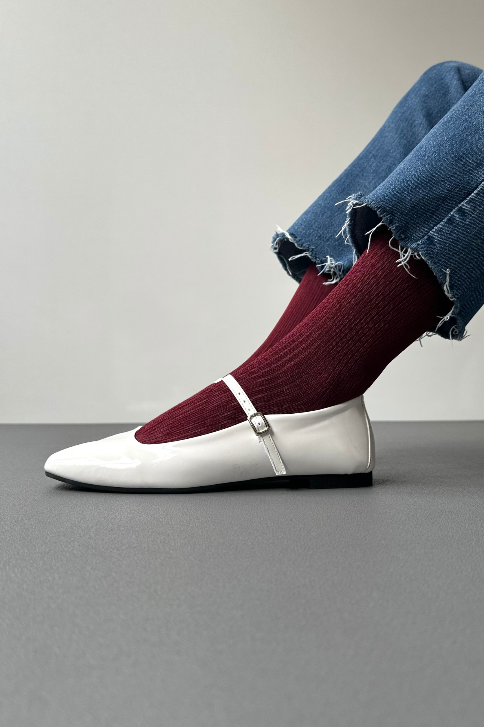 Kadın Babet  BEYAZ RUGAN