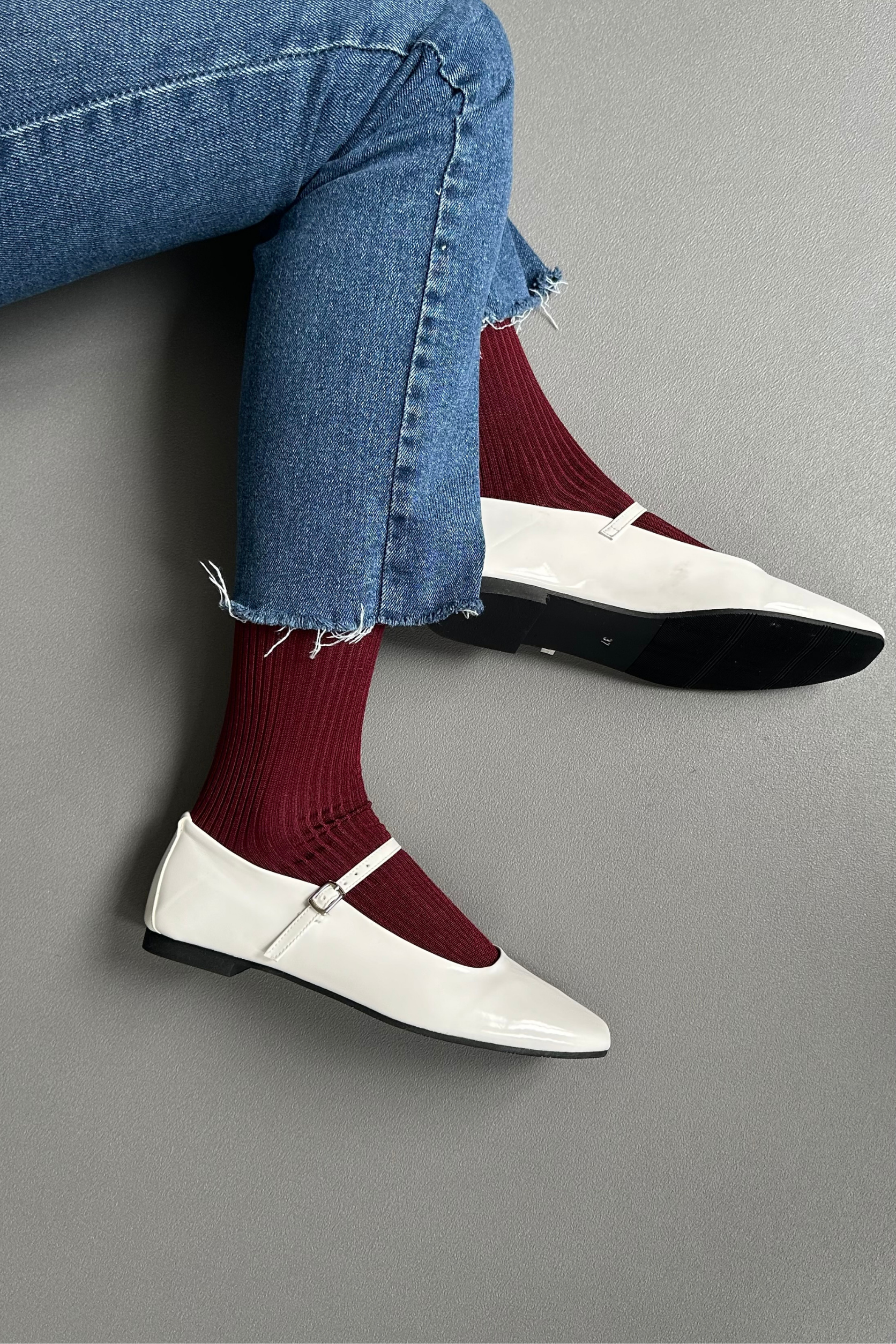 Kadın Babet  BEYAZ RUGAN