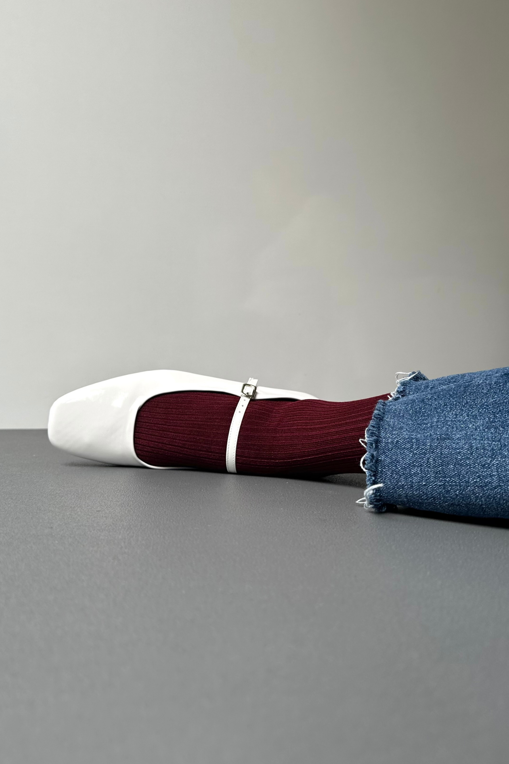 Kadın Babet  BEYAZ RUGAN