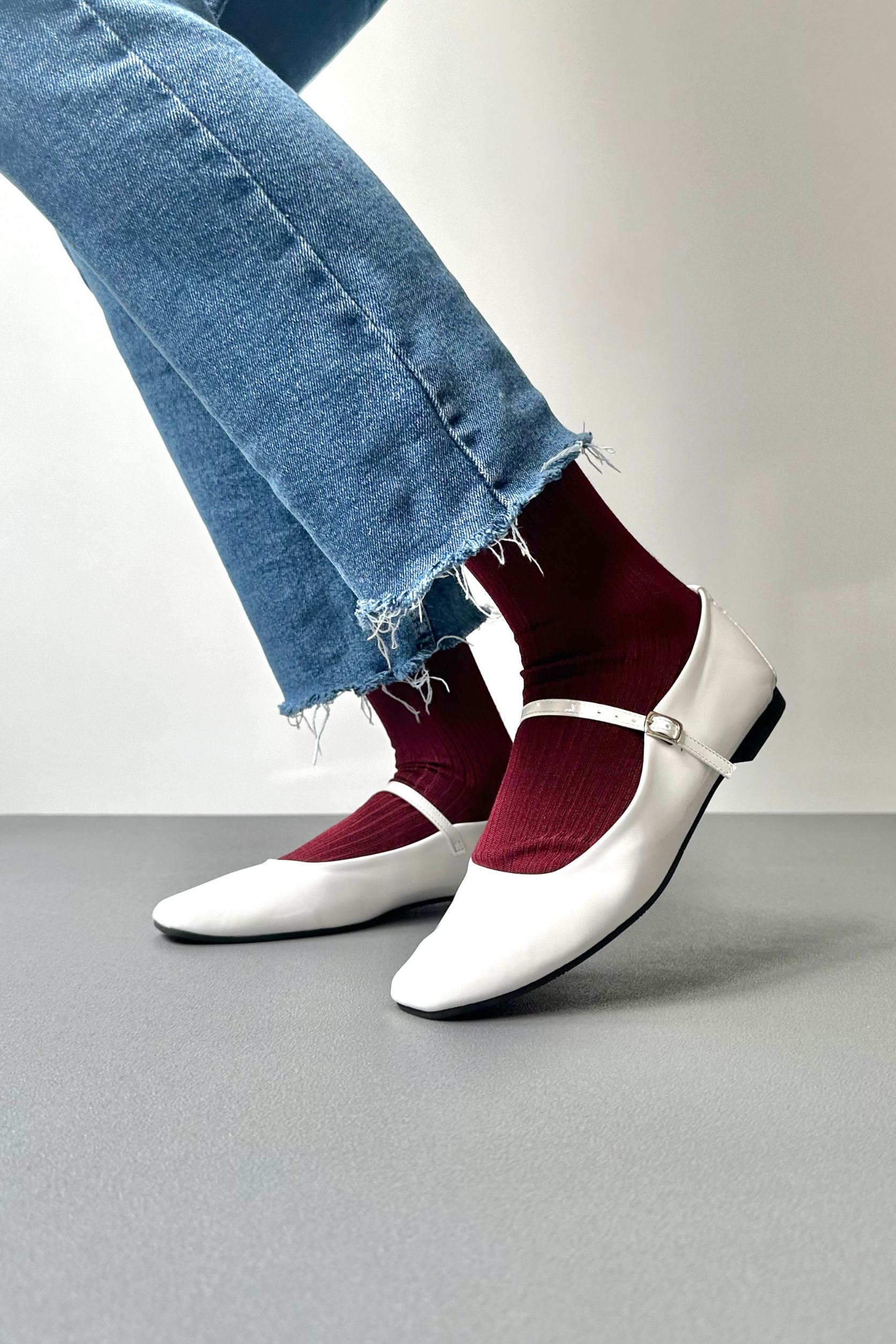 Kadın Babet  BEYAZ RUGAN