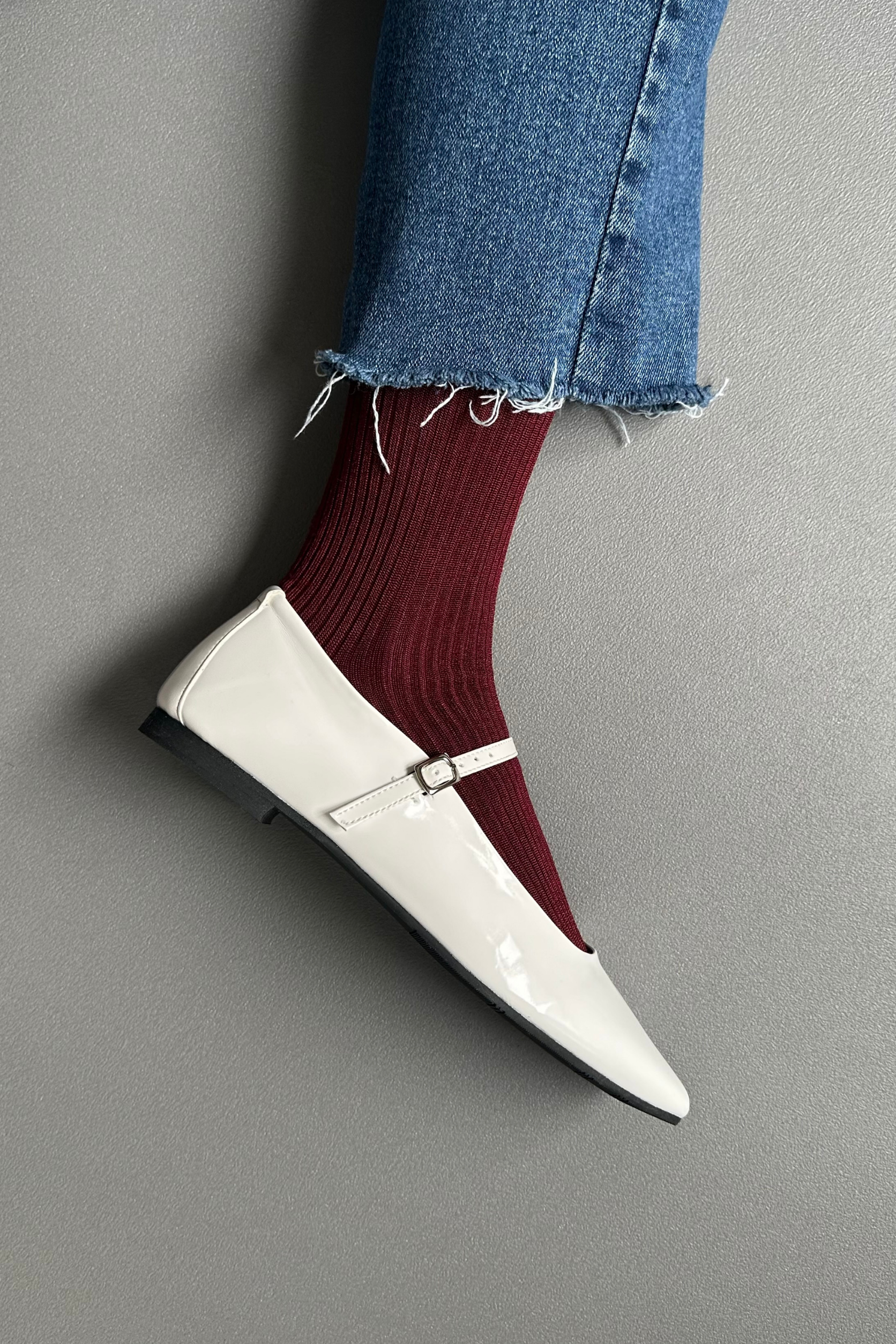 Kadın Babet  BEYAZ RUGAN