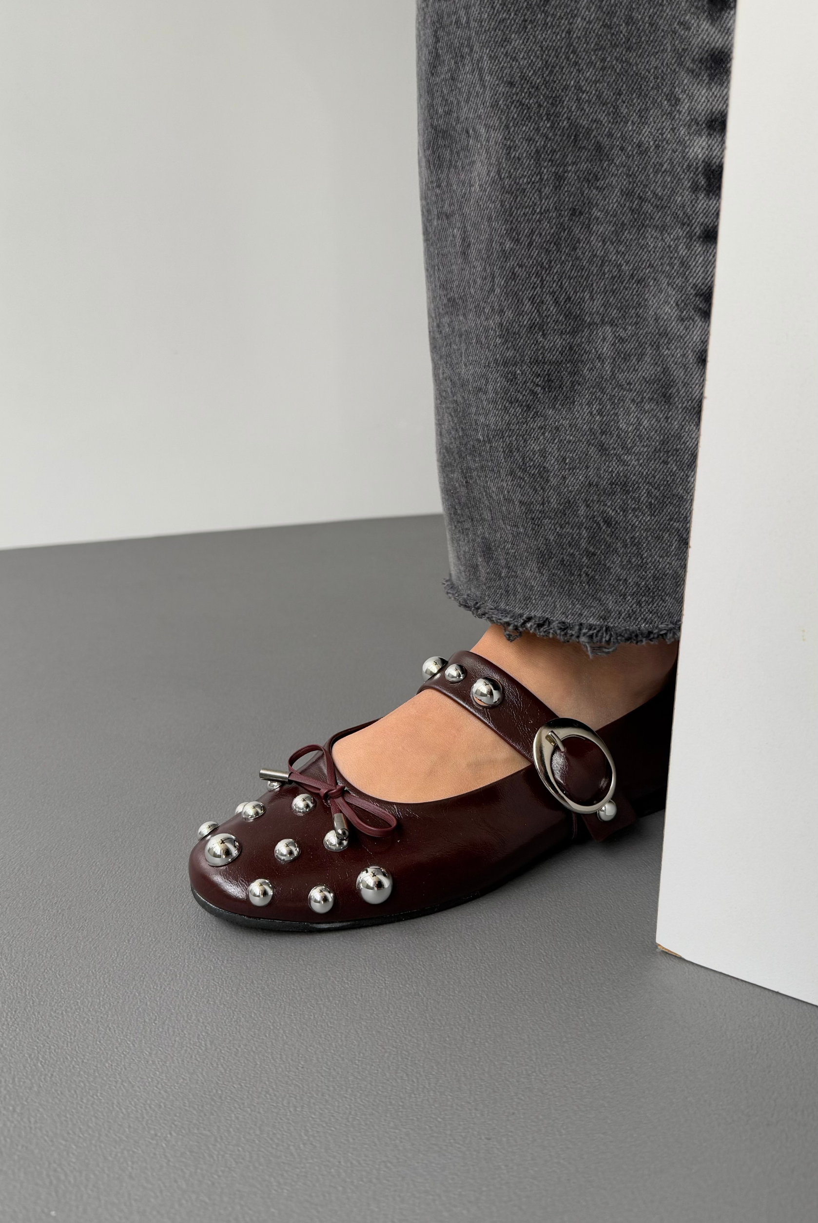 Kadın Babet BORDO RUGAN