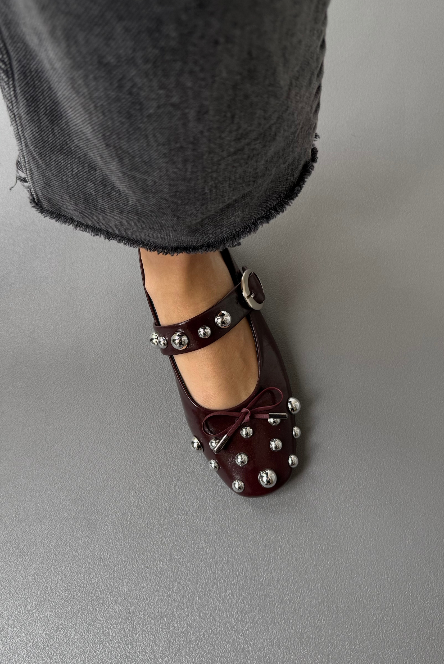 Kadın Babet BORDO RUGAN