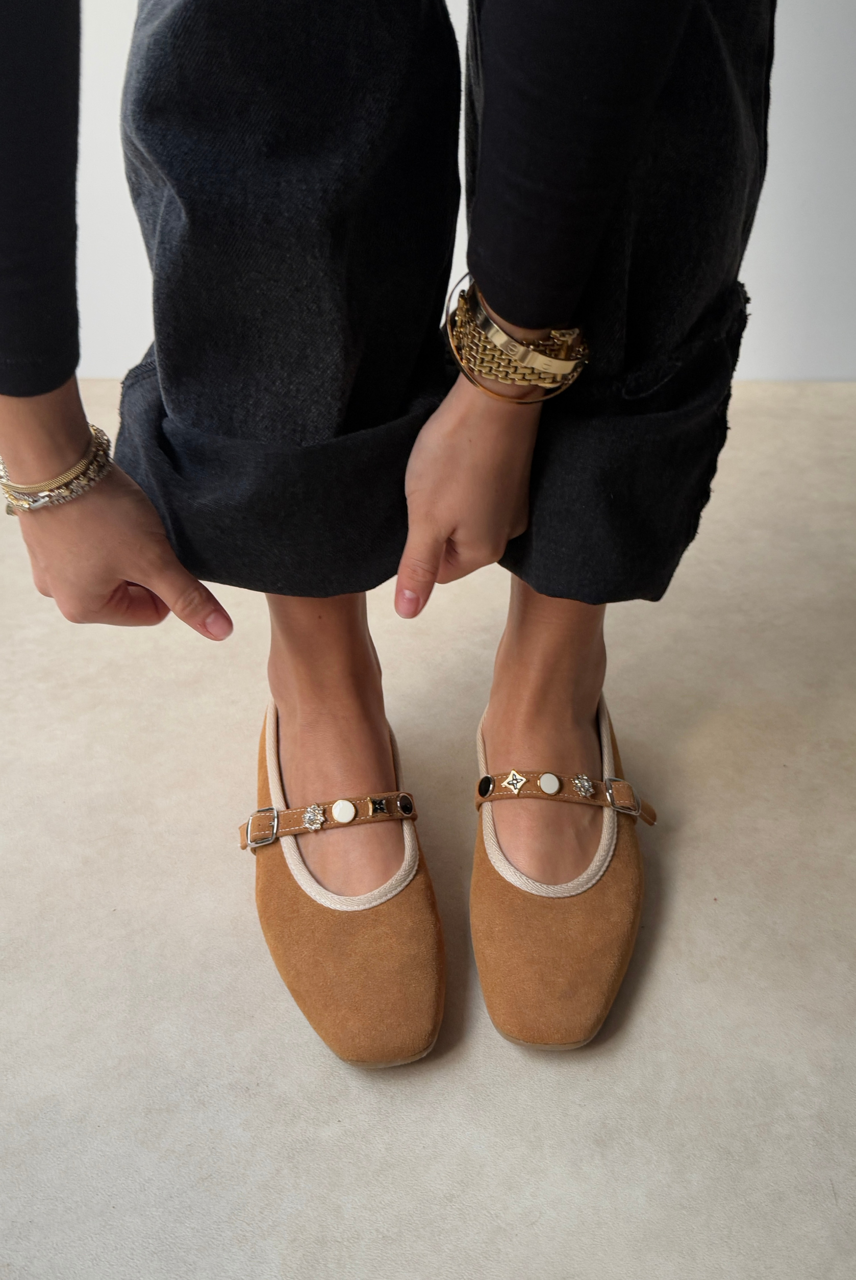 Kadın Babet CAMEL SÜET