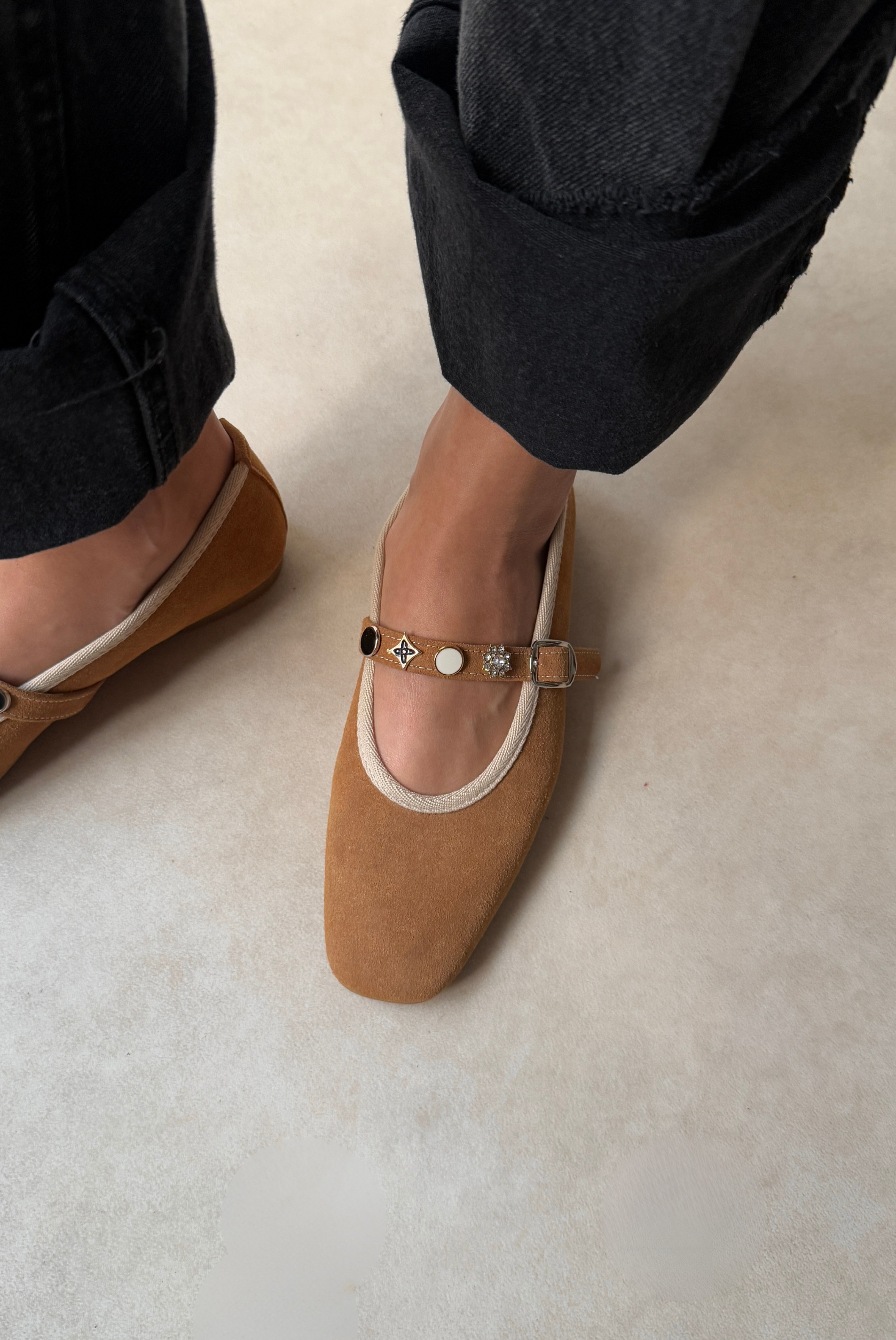 Kadın Babet CAMEL SÜET