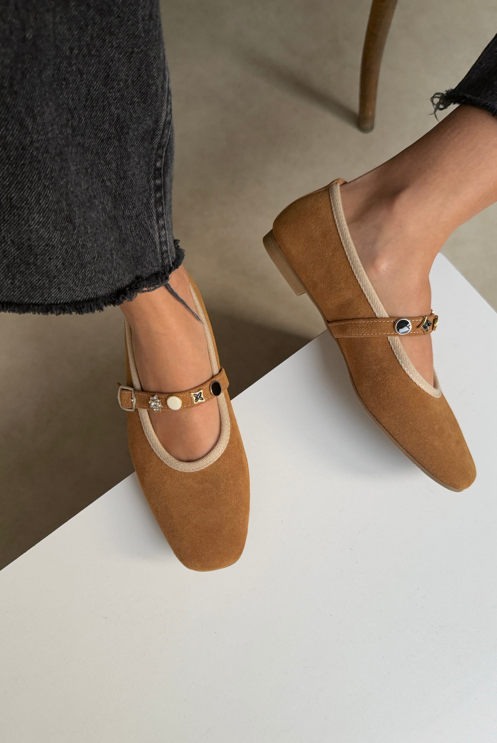 Kadın Babet CAMEL SÜET