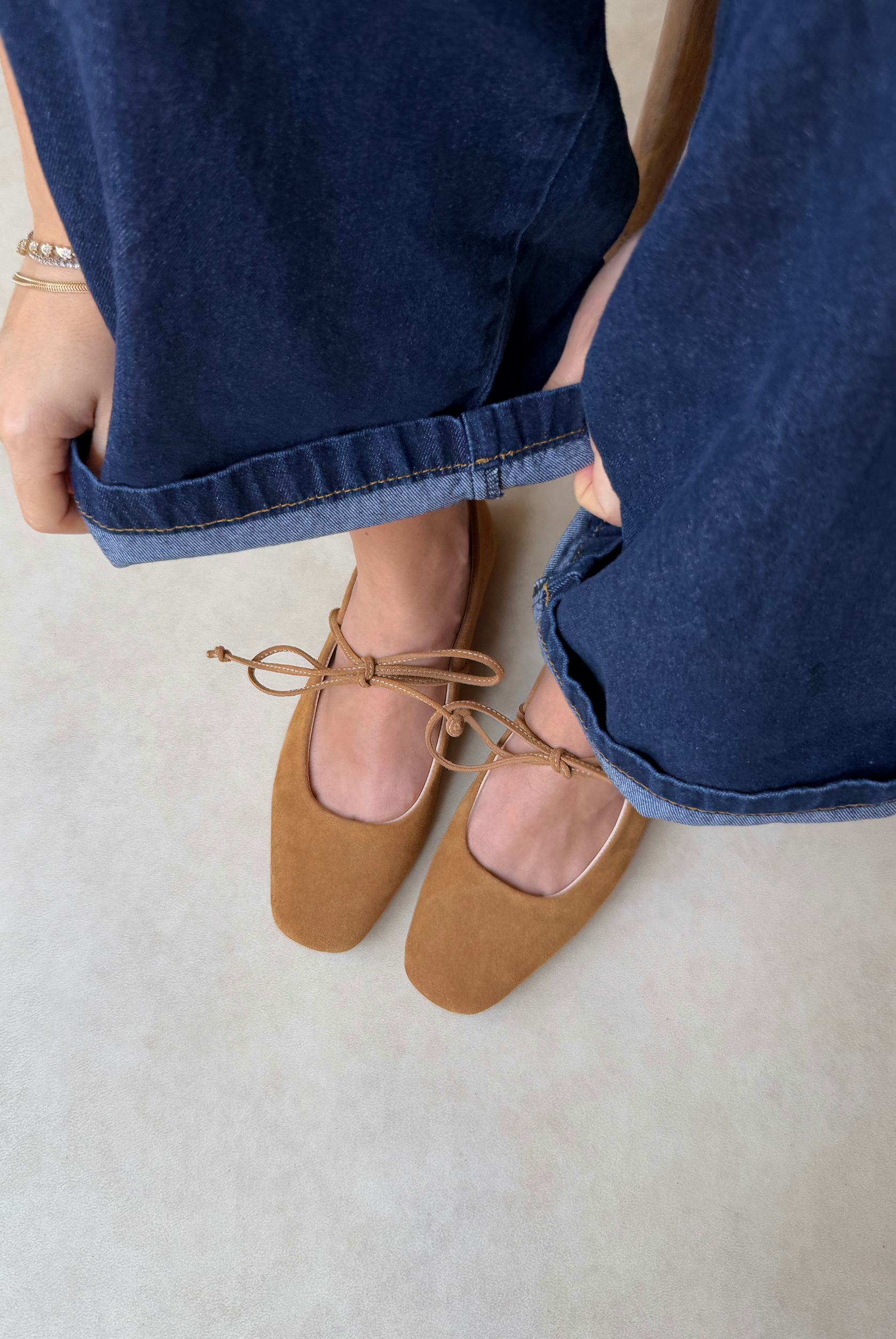 Kadın Babet CAMEL SÜET