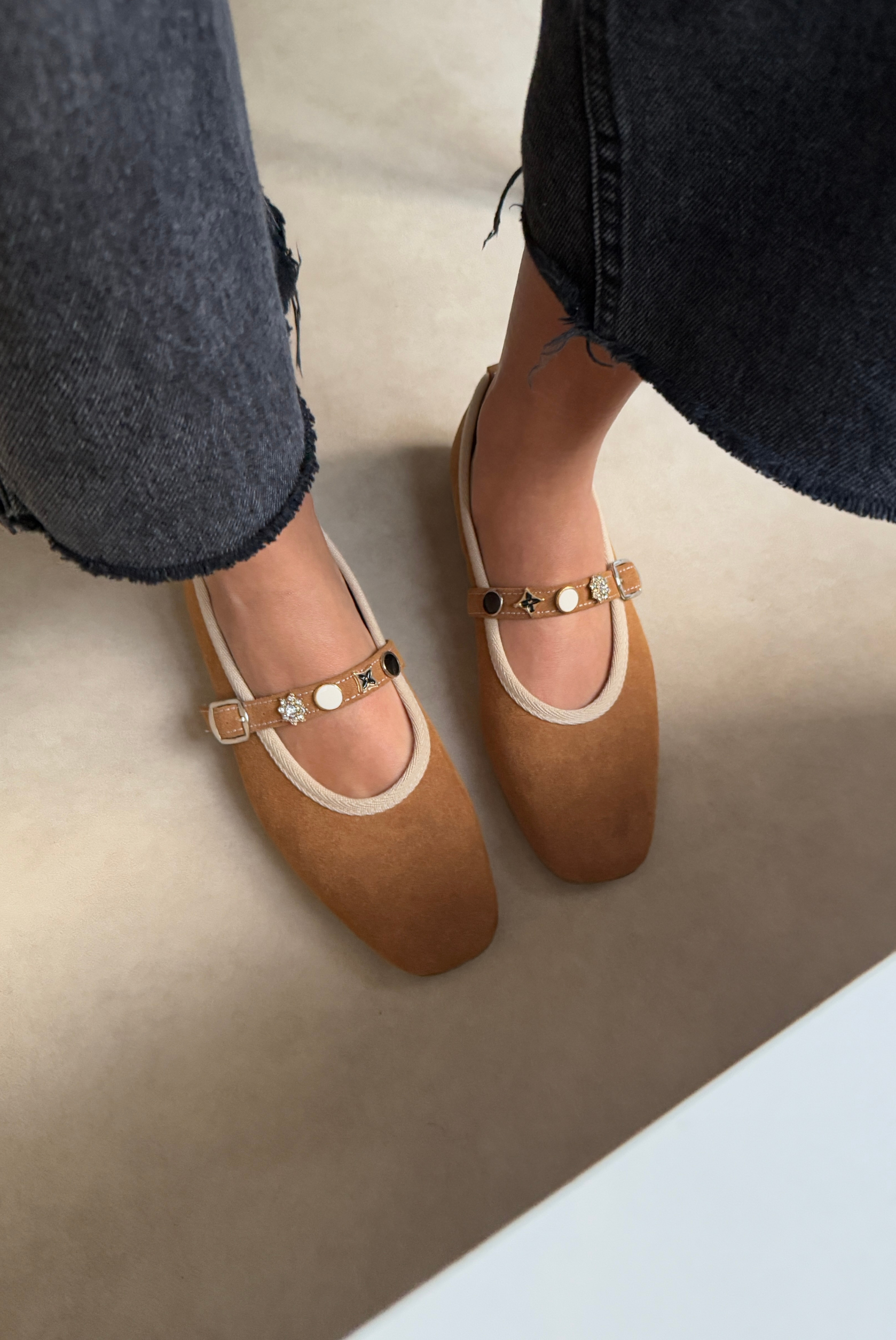 Kadın Babet CAMEL SÜET