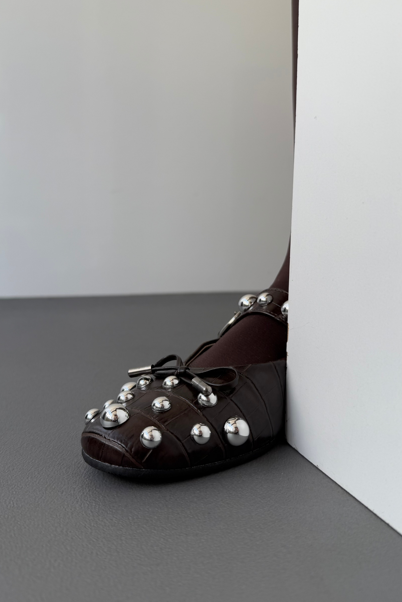 Kadın Babet KAHVE CROCO