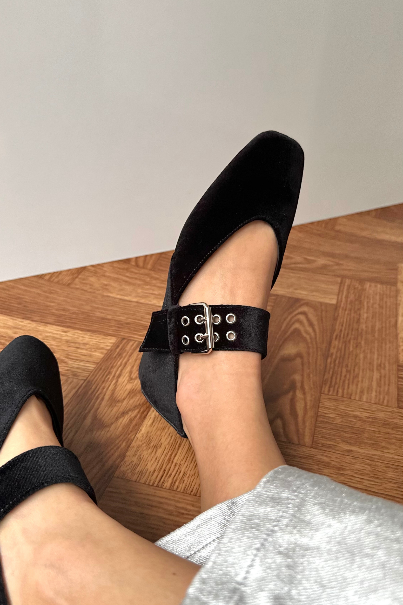 Kadın Babet SİYAH KADİFE