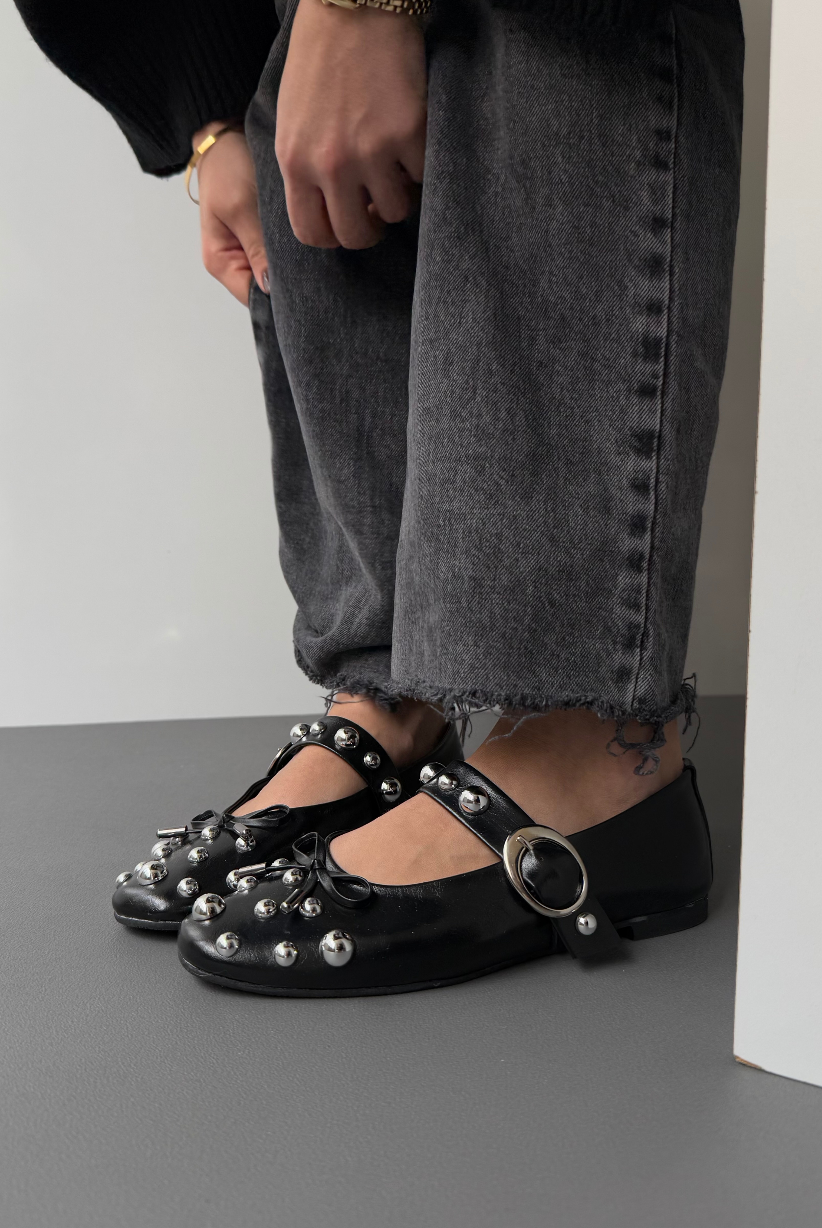 Kadın Babet SİYAH RUGAN