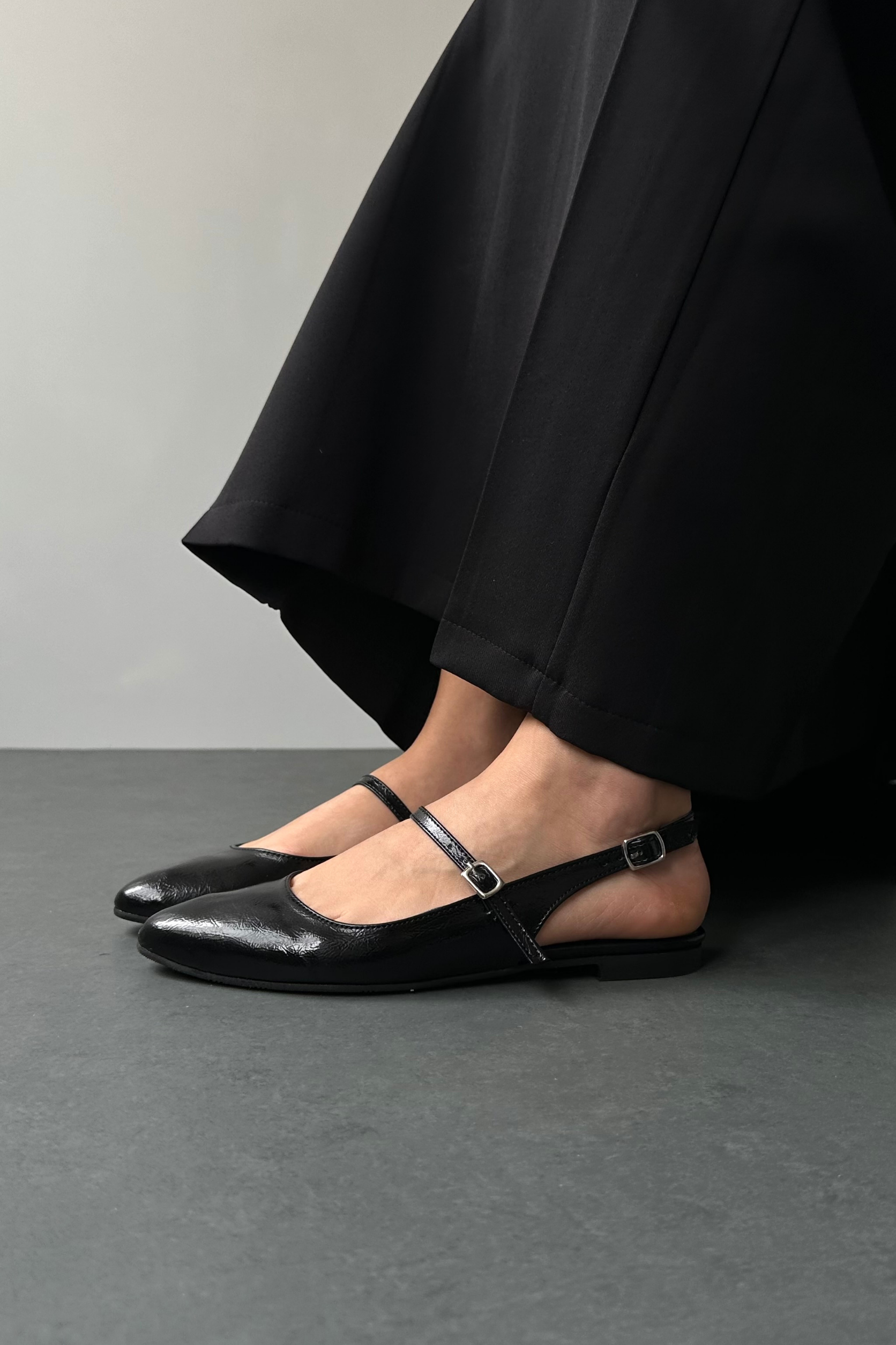 Kadın Babet SİYAH RUGAN