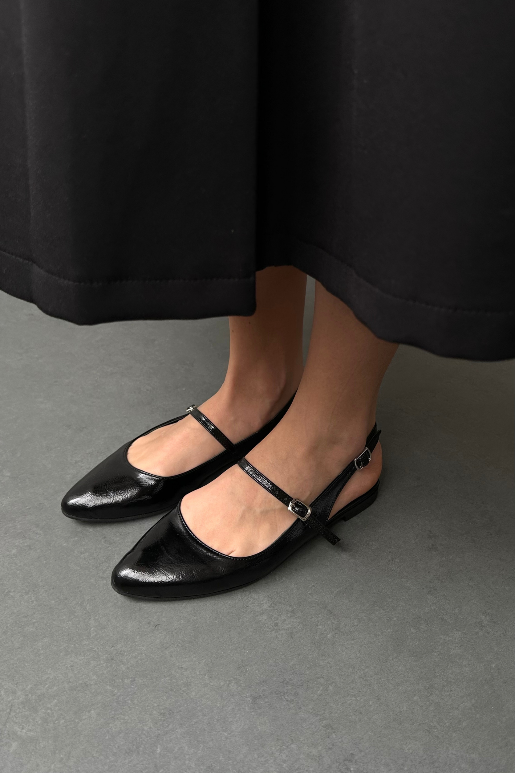 Kadın Babet SİYAH RUGAN