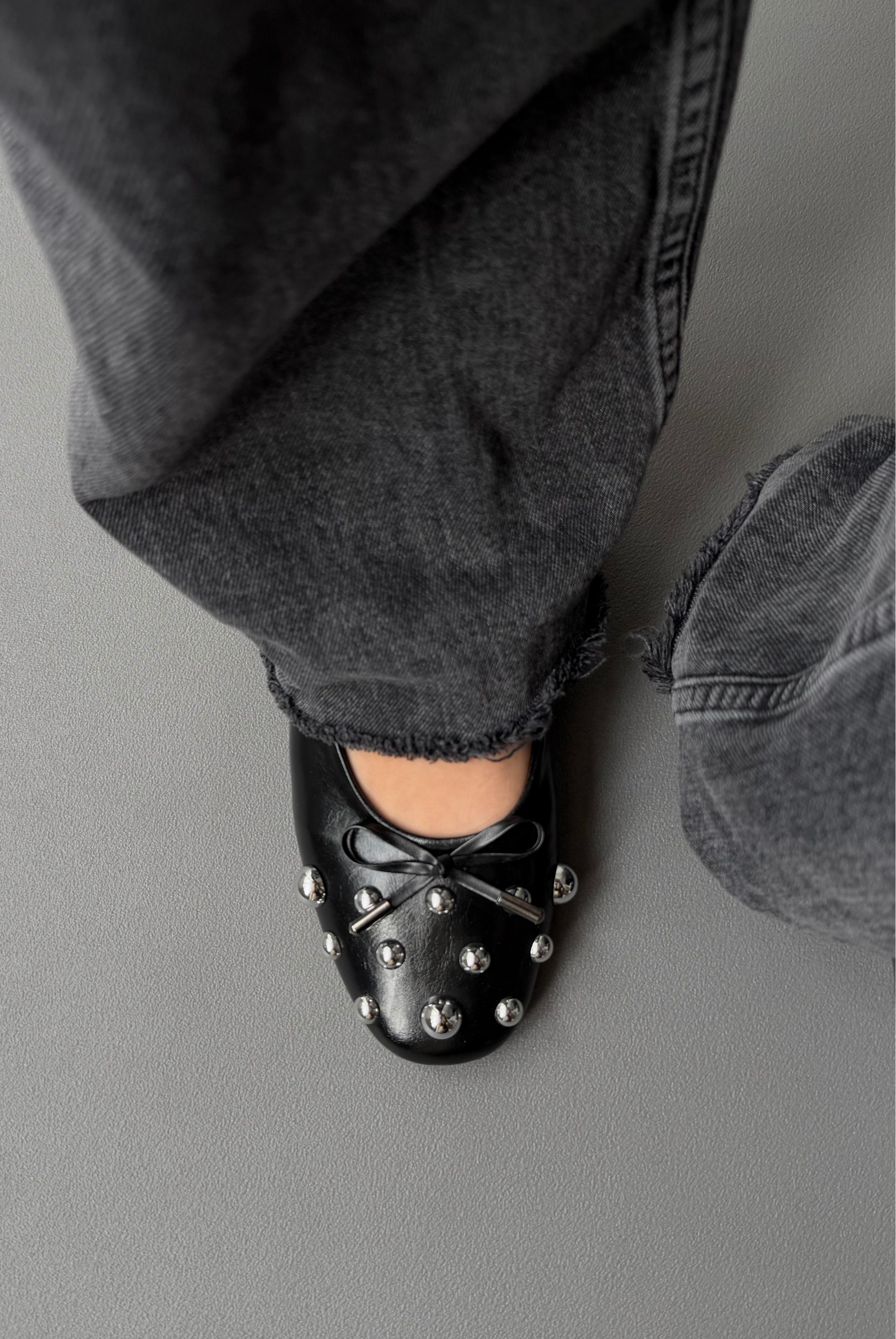 Kadın Babet SİYAH RUGAN