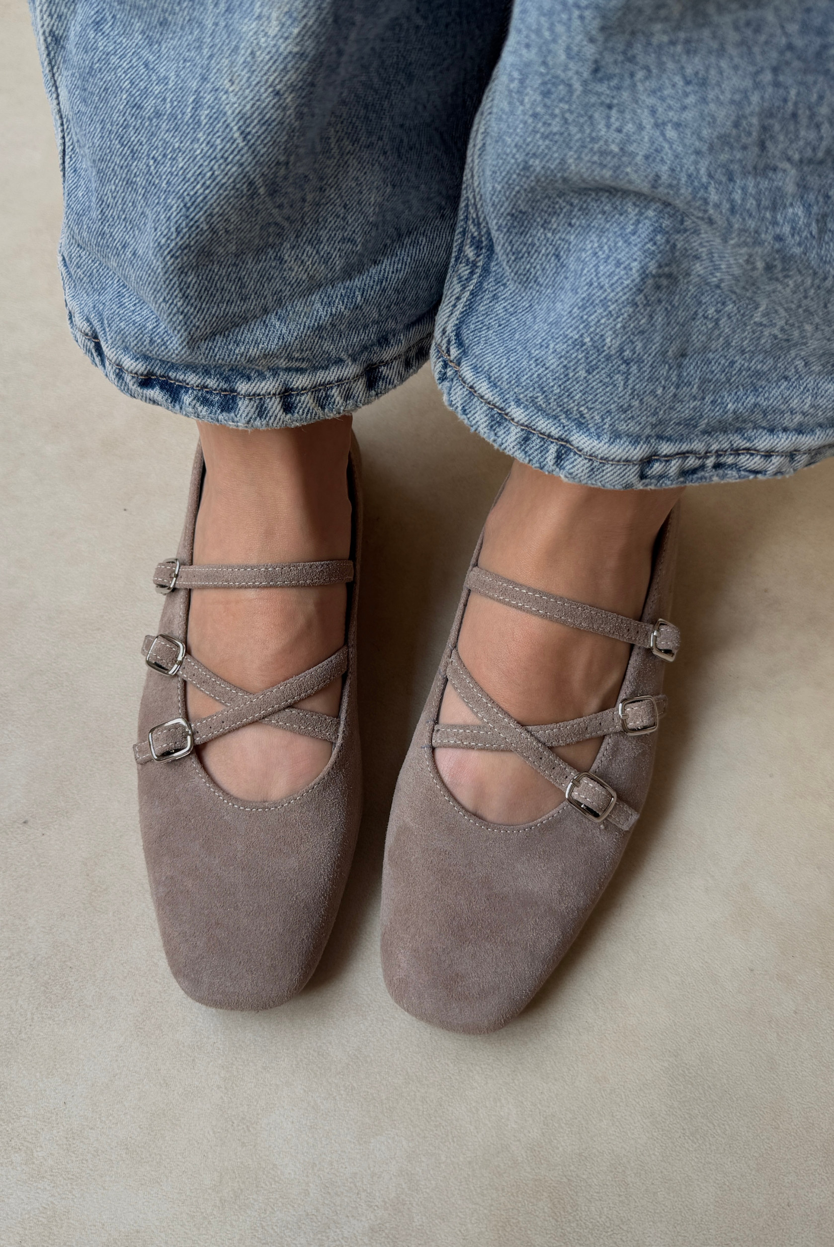 Kadın Babet VİZON SÜET