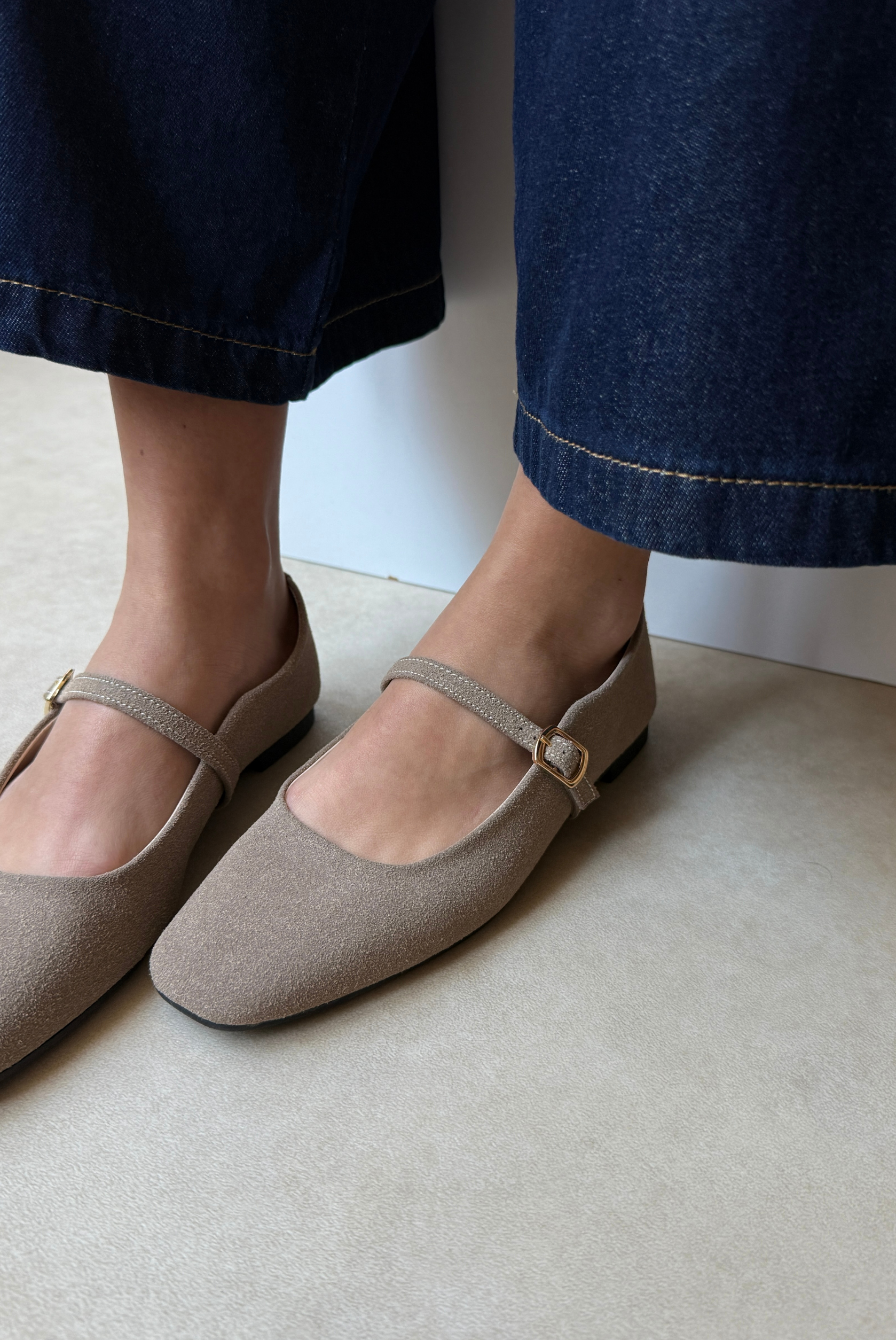 Kadın Babet VİZON SÜET