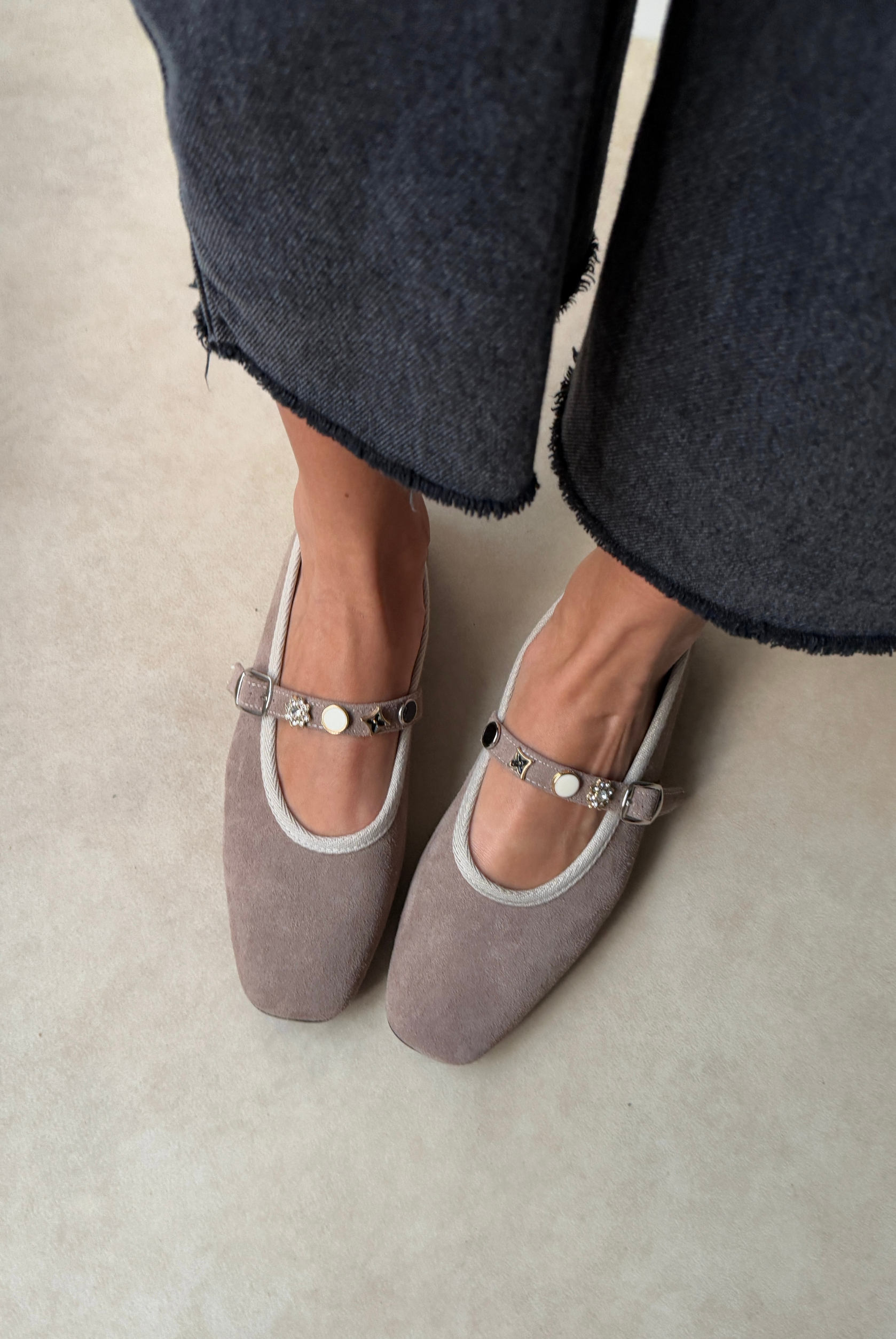 Kadın Babet VİZON SÜET