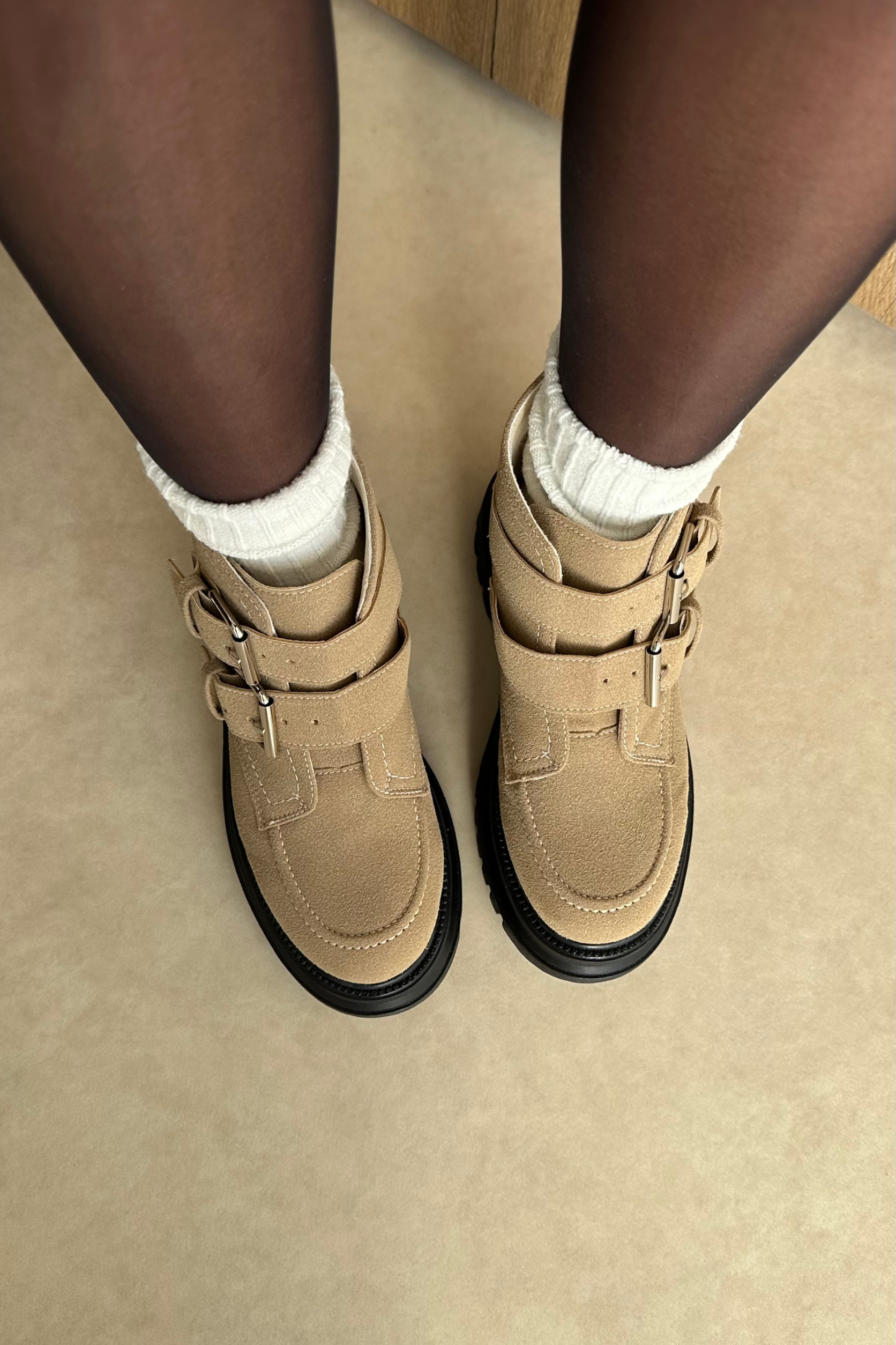 Kadın Bot BEJ SÜET