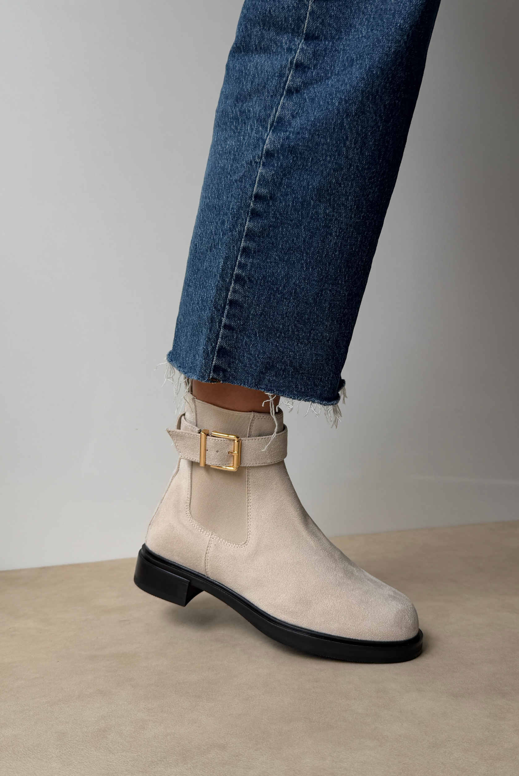 Kadın Bot BEJ SÜET