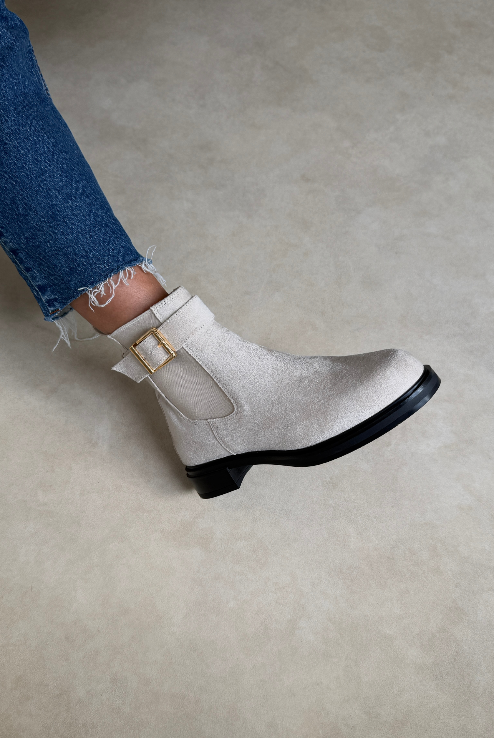 Kadın Bot BEJ SÜET