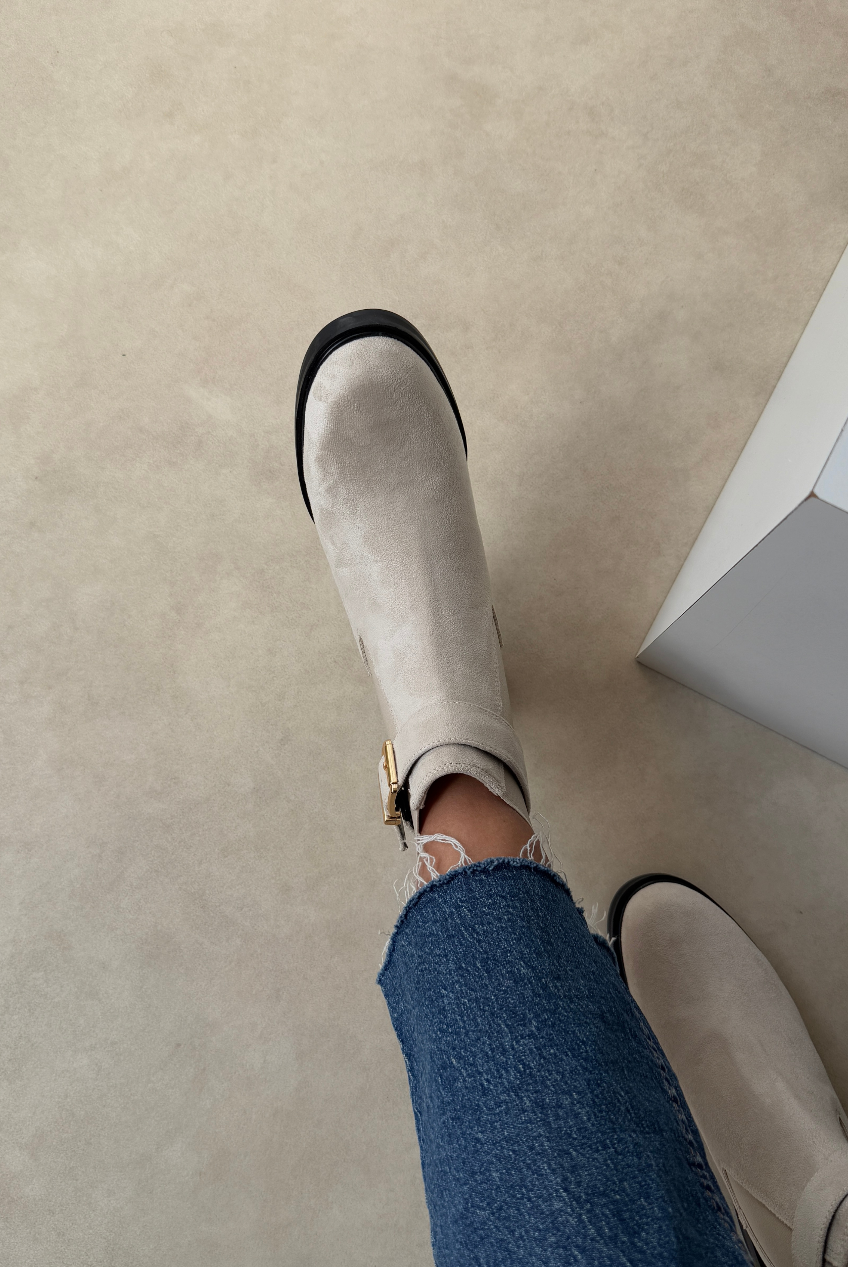 Kadın Bot BEJ SÜET